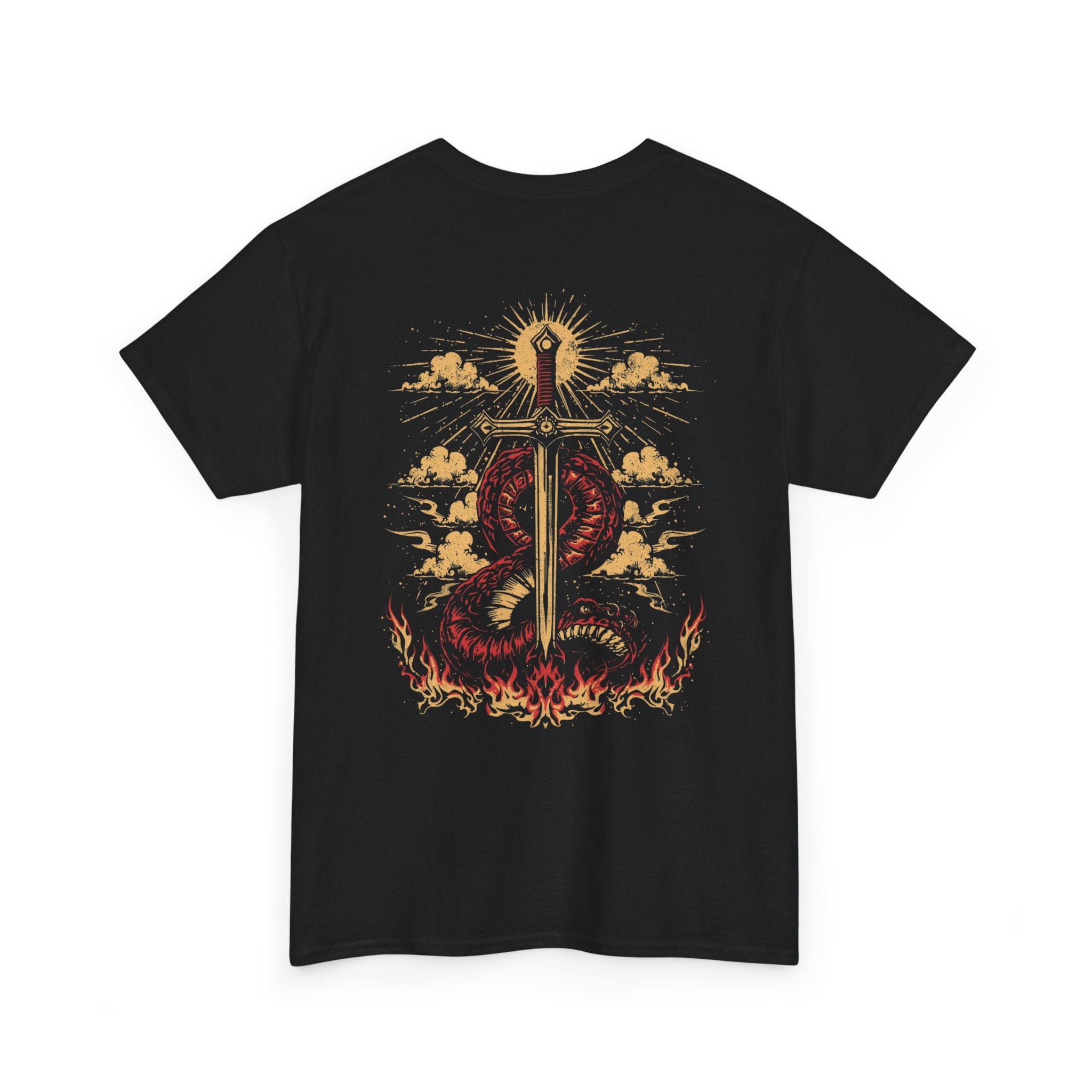 Sword and Snake - Unisex Cotton Tee