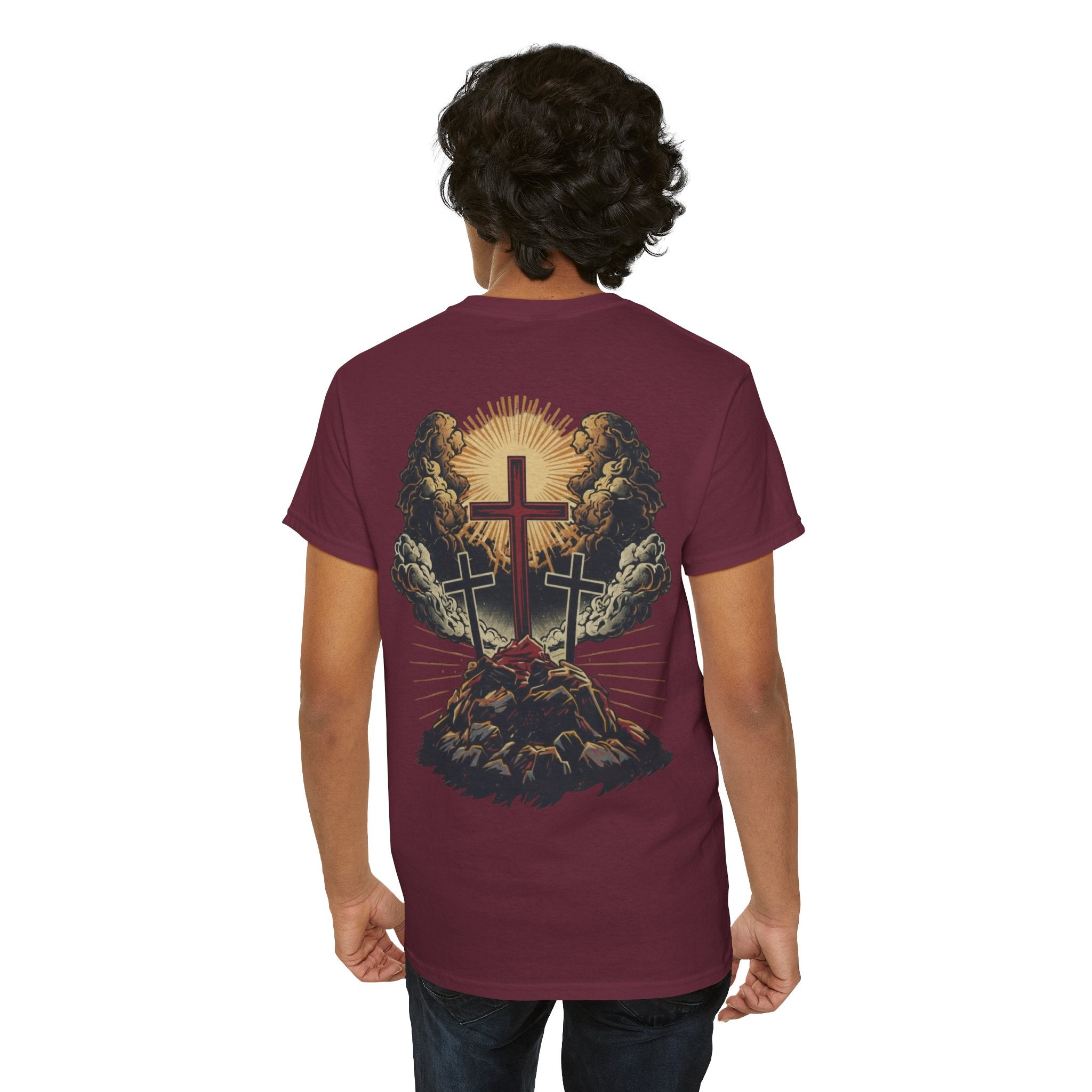 Saved by his Blood - Heavy Cotton Tee