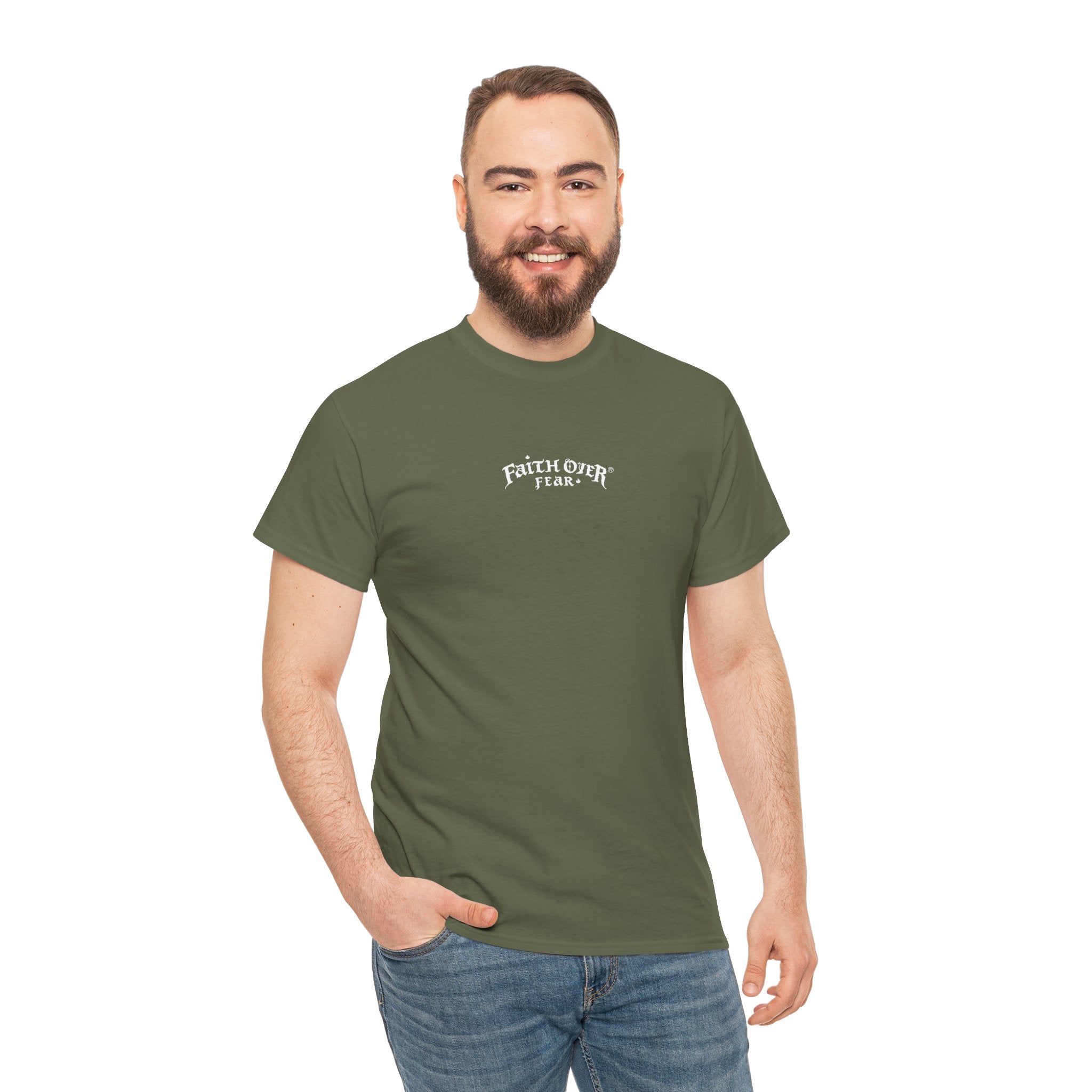 Faith Over Fear - Heavy Cotton Tee