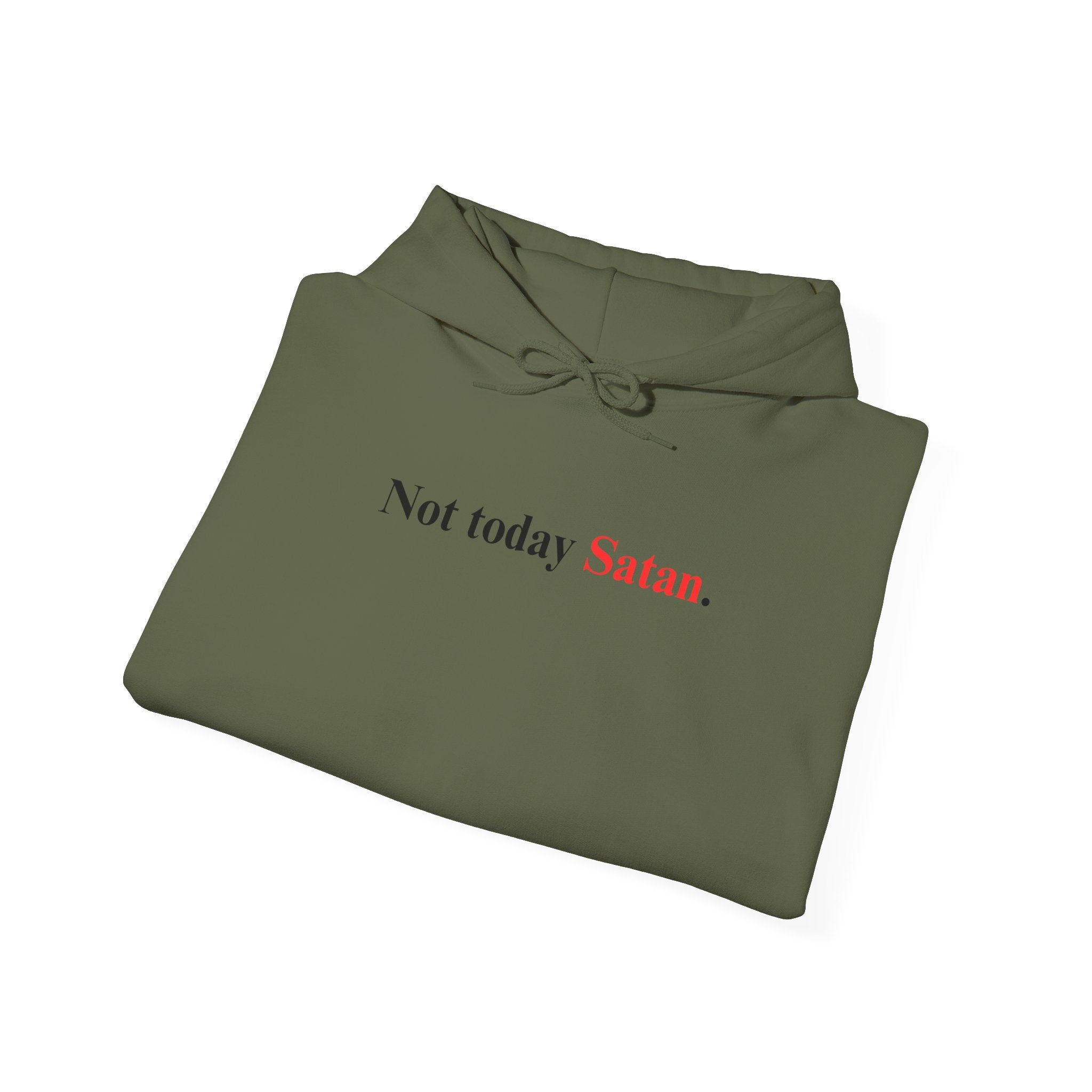 Not Today Satan - Hoodie