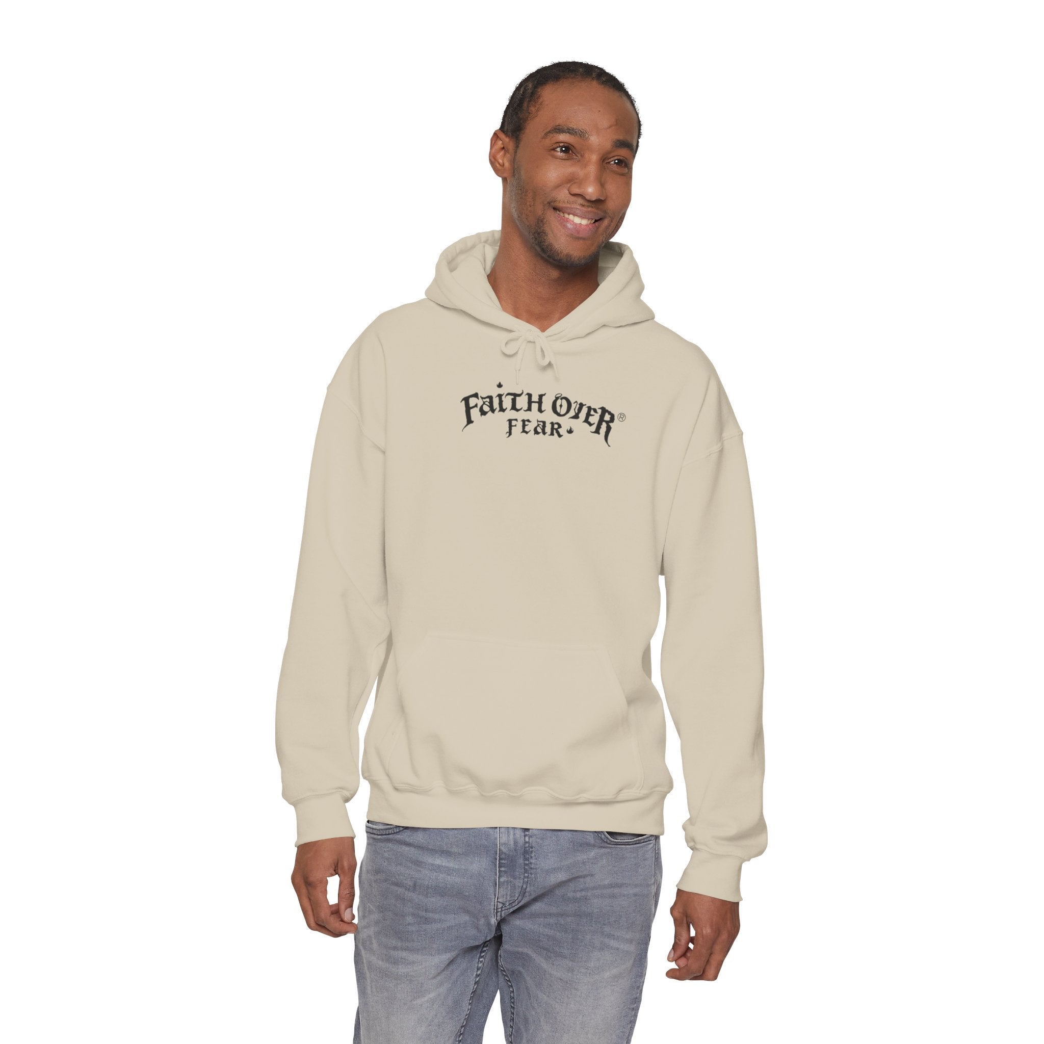 Faith Over Fear Logo - Hoodie