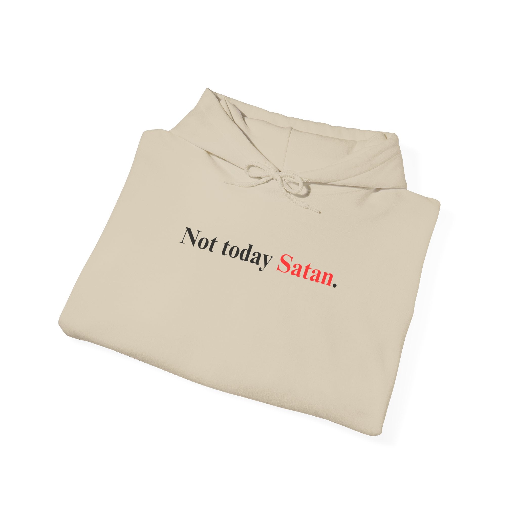 Not Today Satan - Hoodie