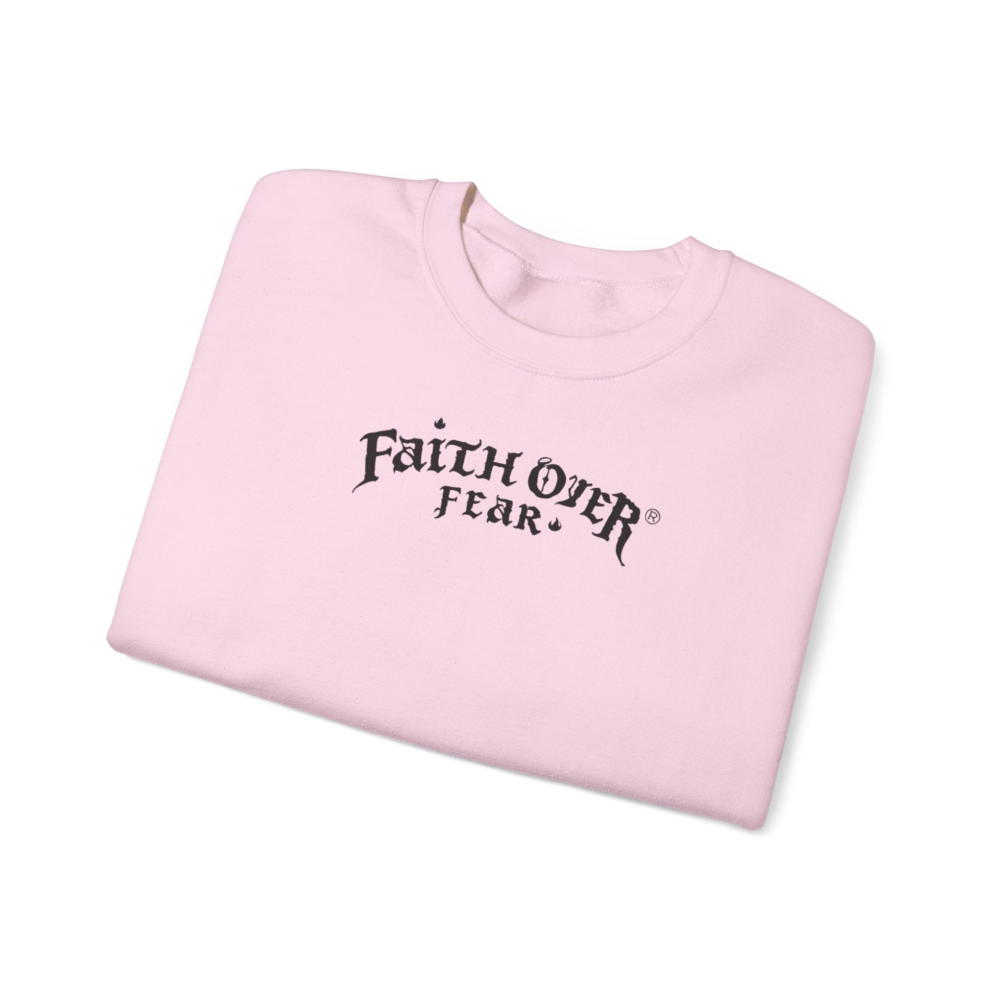 Faith Over Fear Logo - Unisex Sweatshirt
