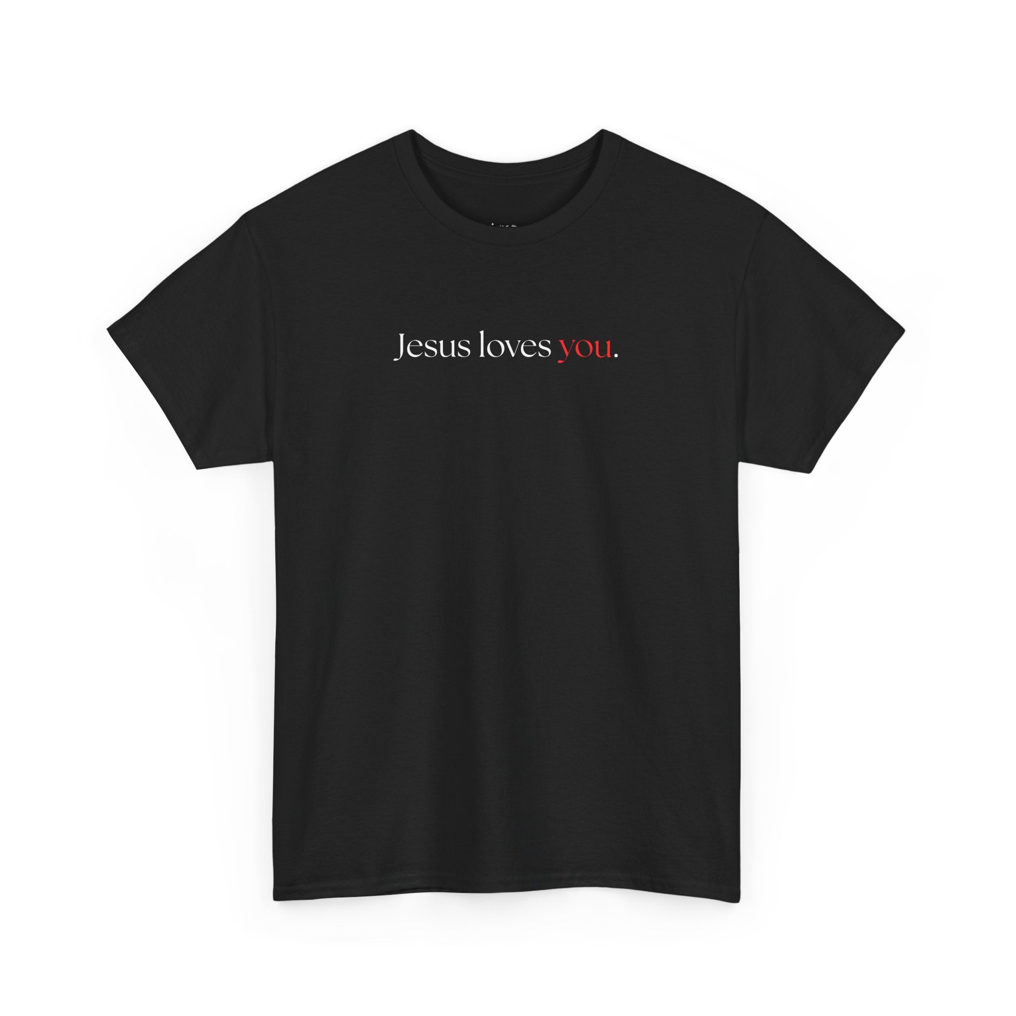 Jesus loves you - Heavy Cotton Tee