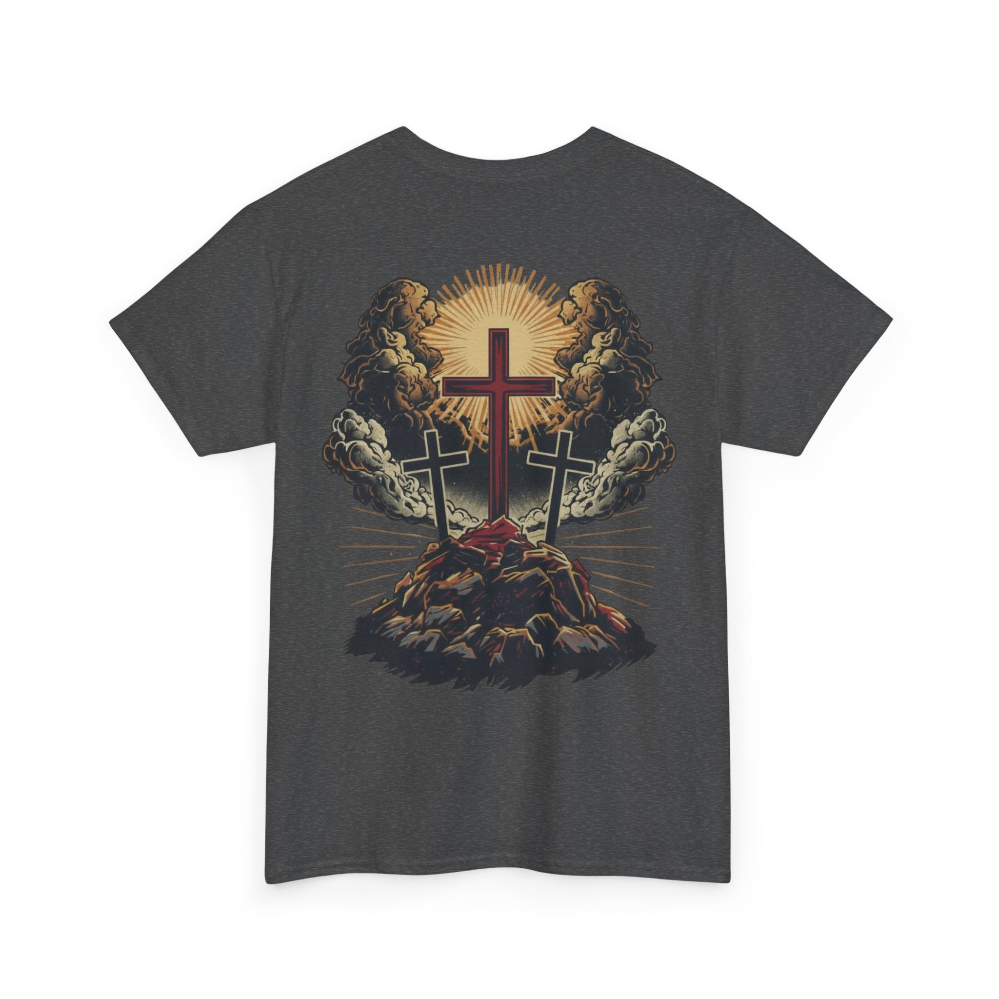 Saved by his Blood - Heavy Cotton Tee
