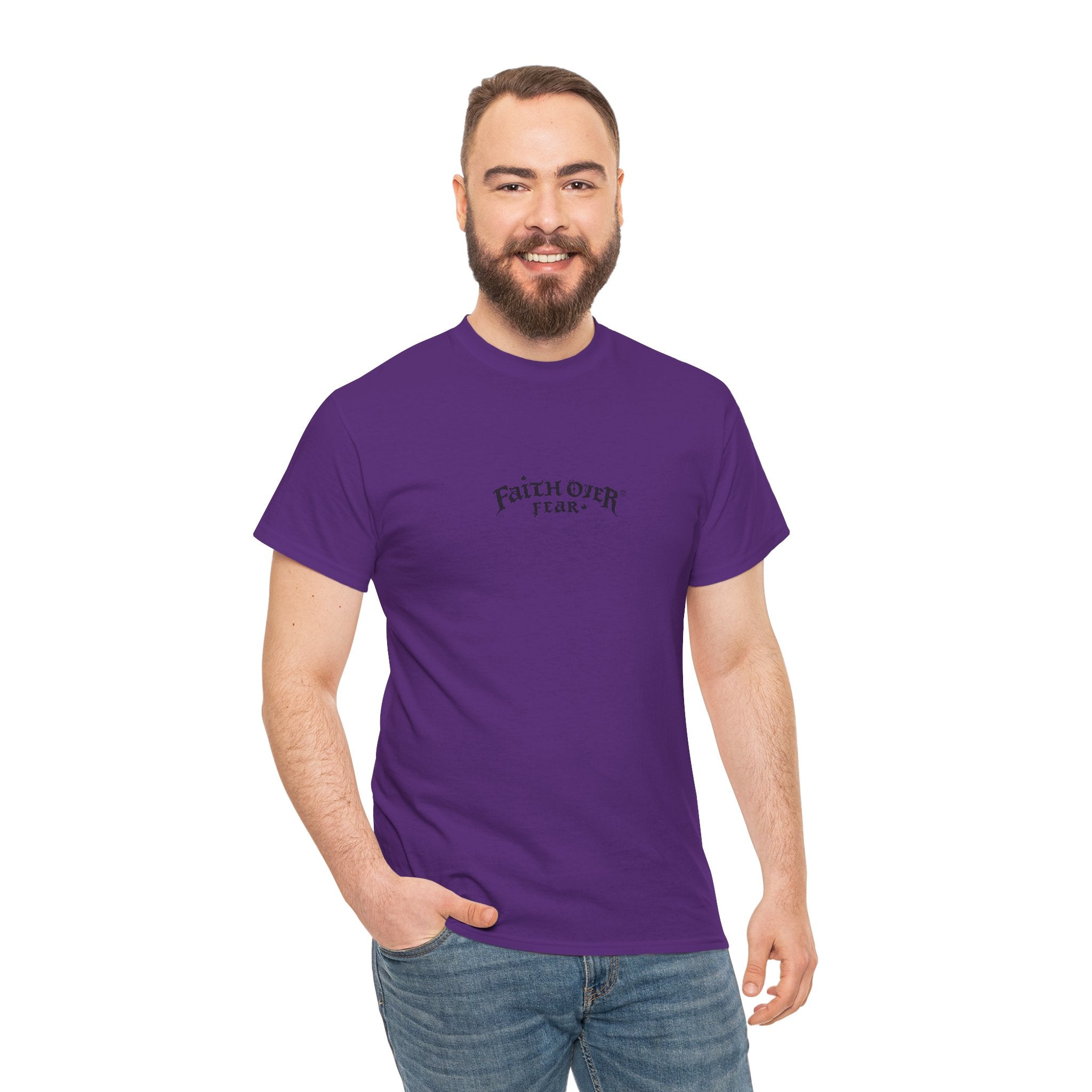 Faith Over Fear - Heavy Cotton Tee