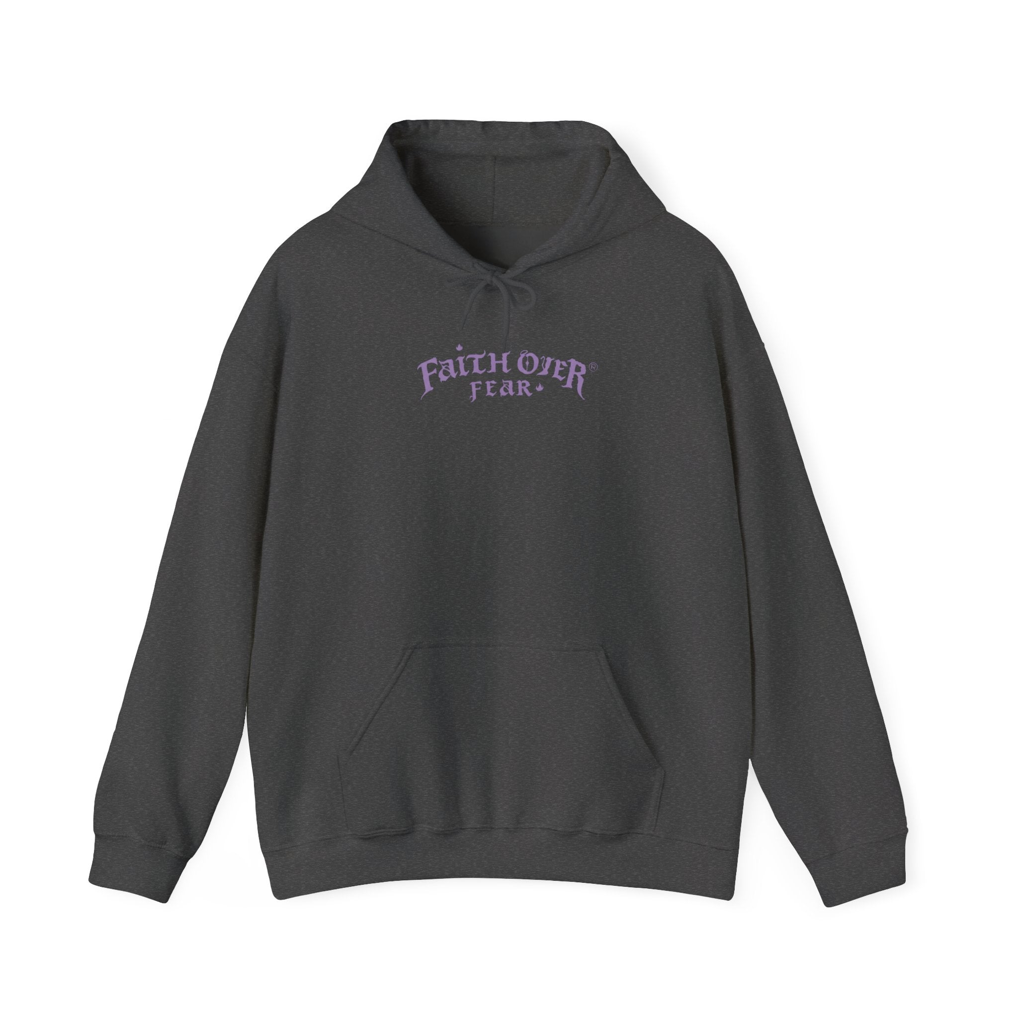 Faith Over Fear Logo (Lavendel) – Hoodie