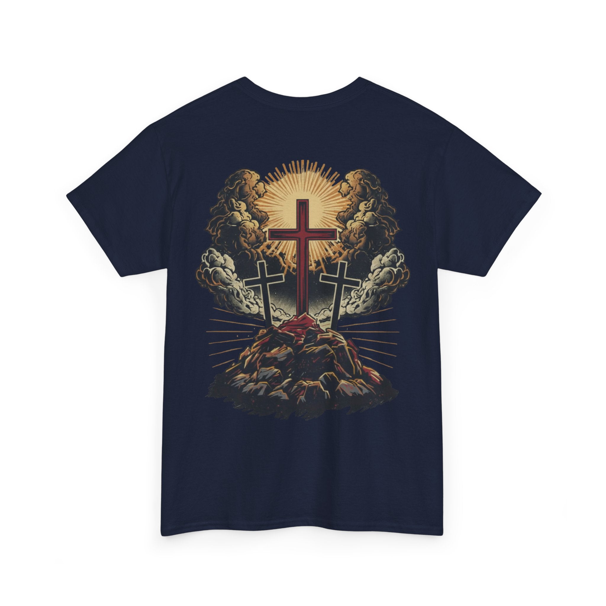 Saved by his Blood - Heavy Cotton Tee