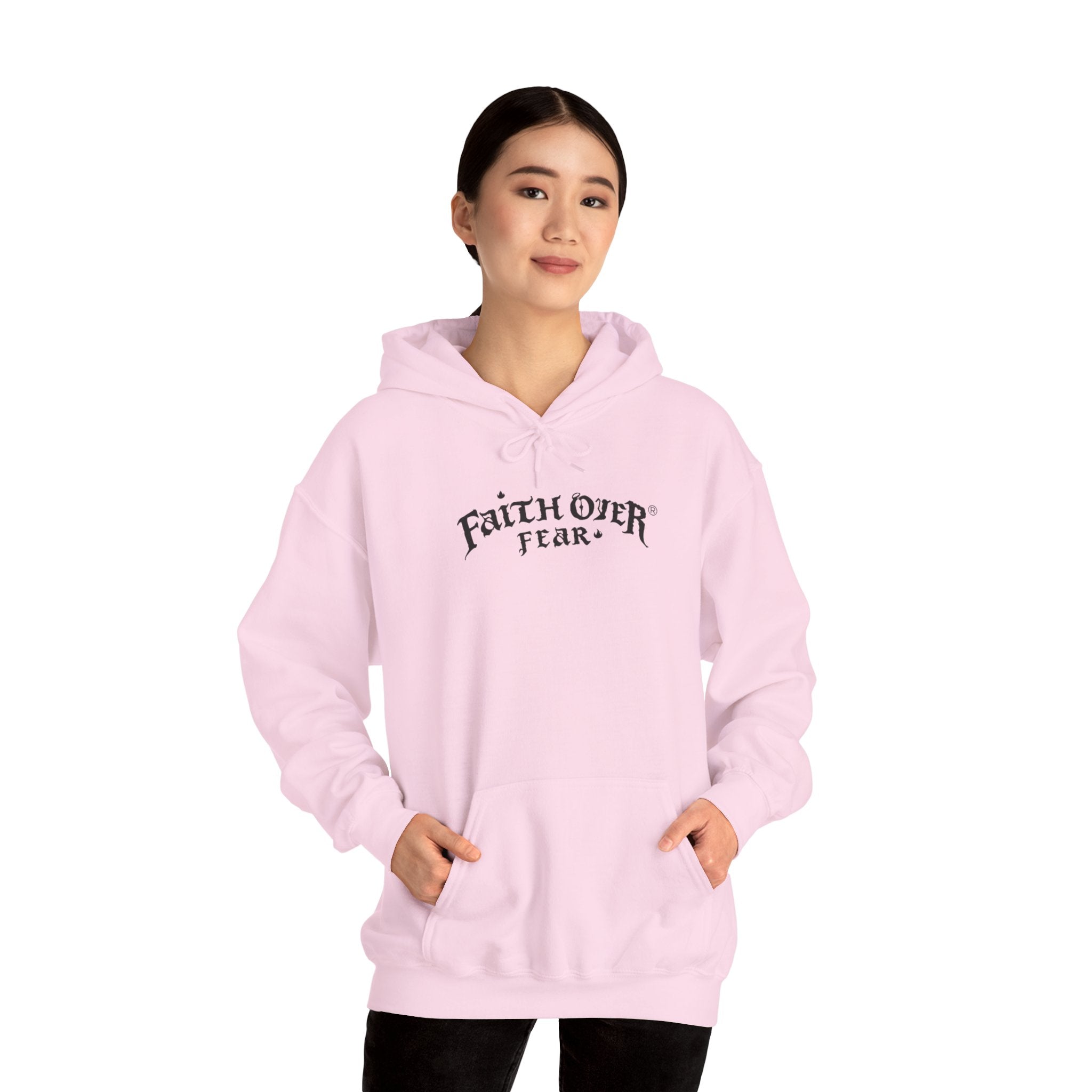 Faith Over Fear Logo - Hoodie