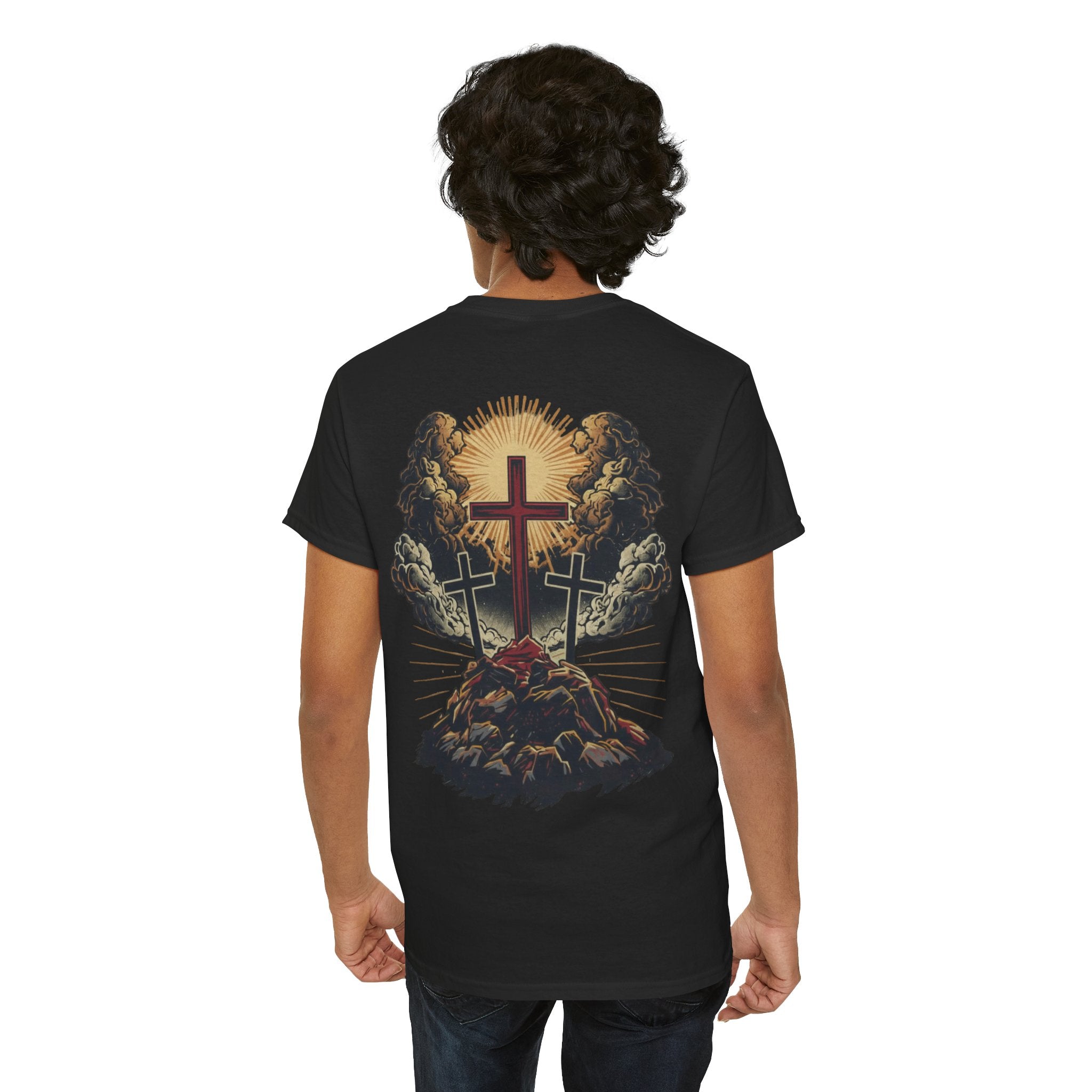 Saved by his Blood - Heavy Cotton Tee
