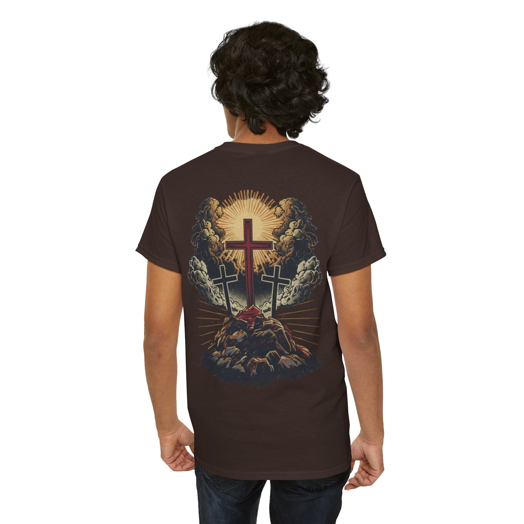 Saved by his Blood - Heavy Cotton Tee