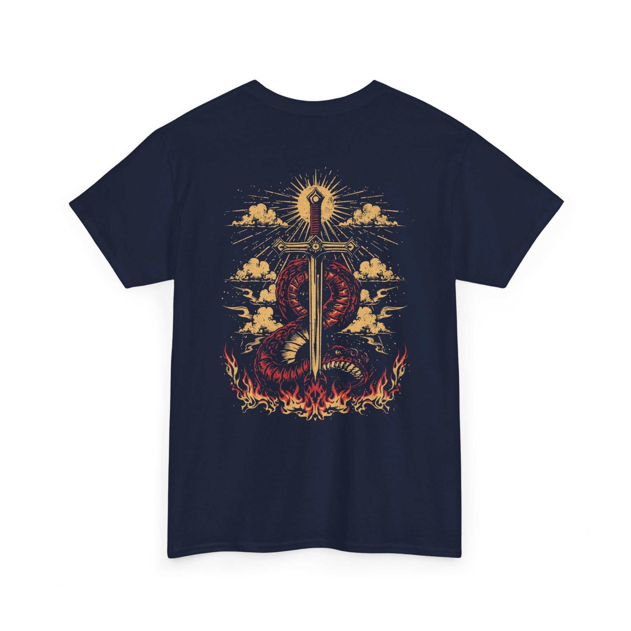 Sword and Snake - Unisex Cotton Tee