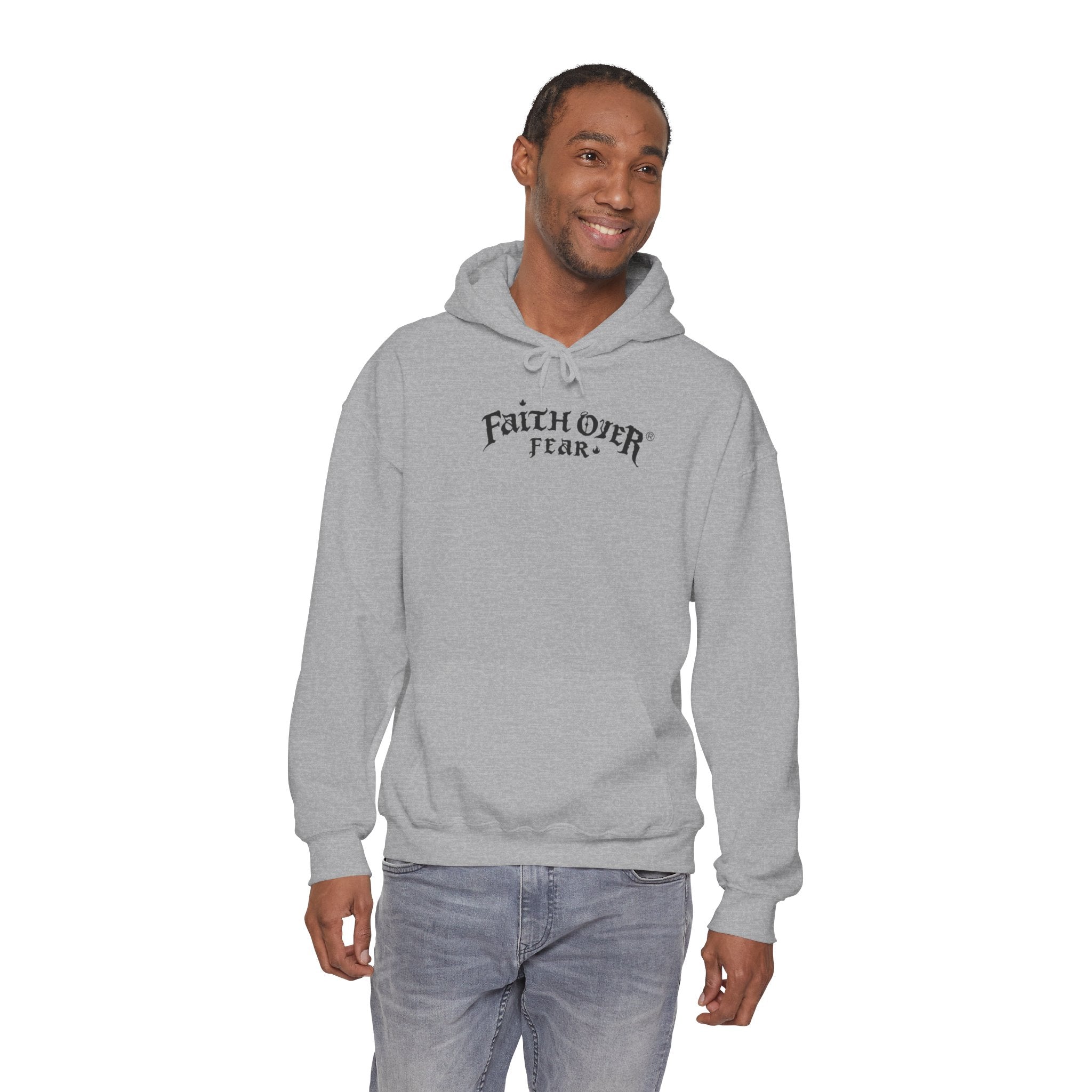 Faith Over Fear Logo - Hoodie