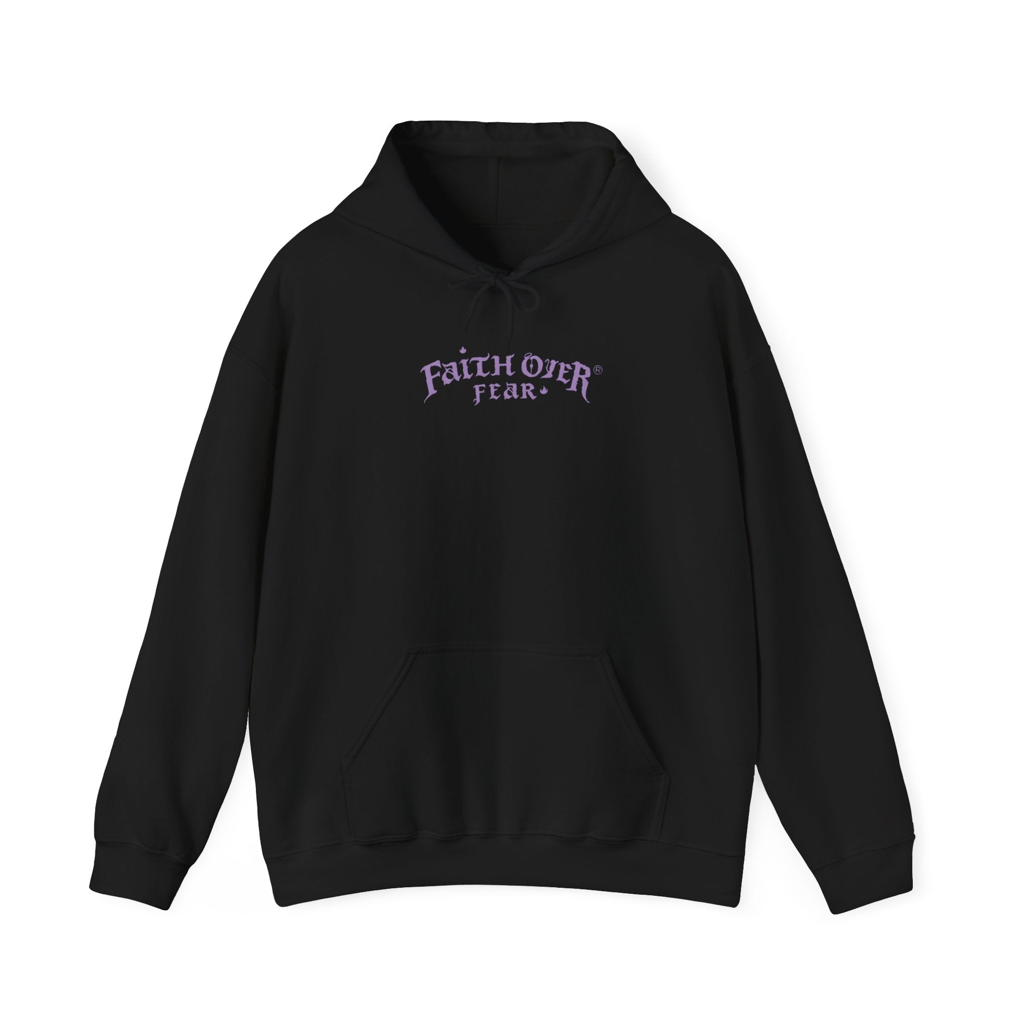 Faith Over Fear Logo (Lavendel) – Hoodie