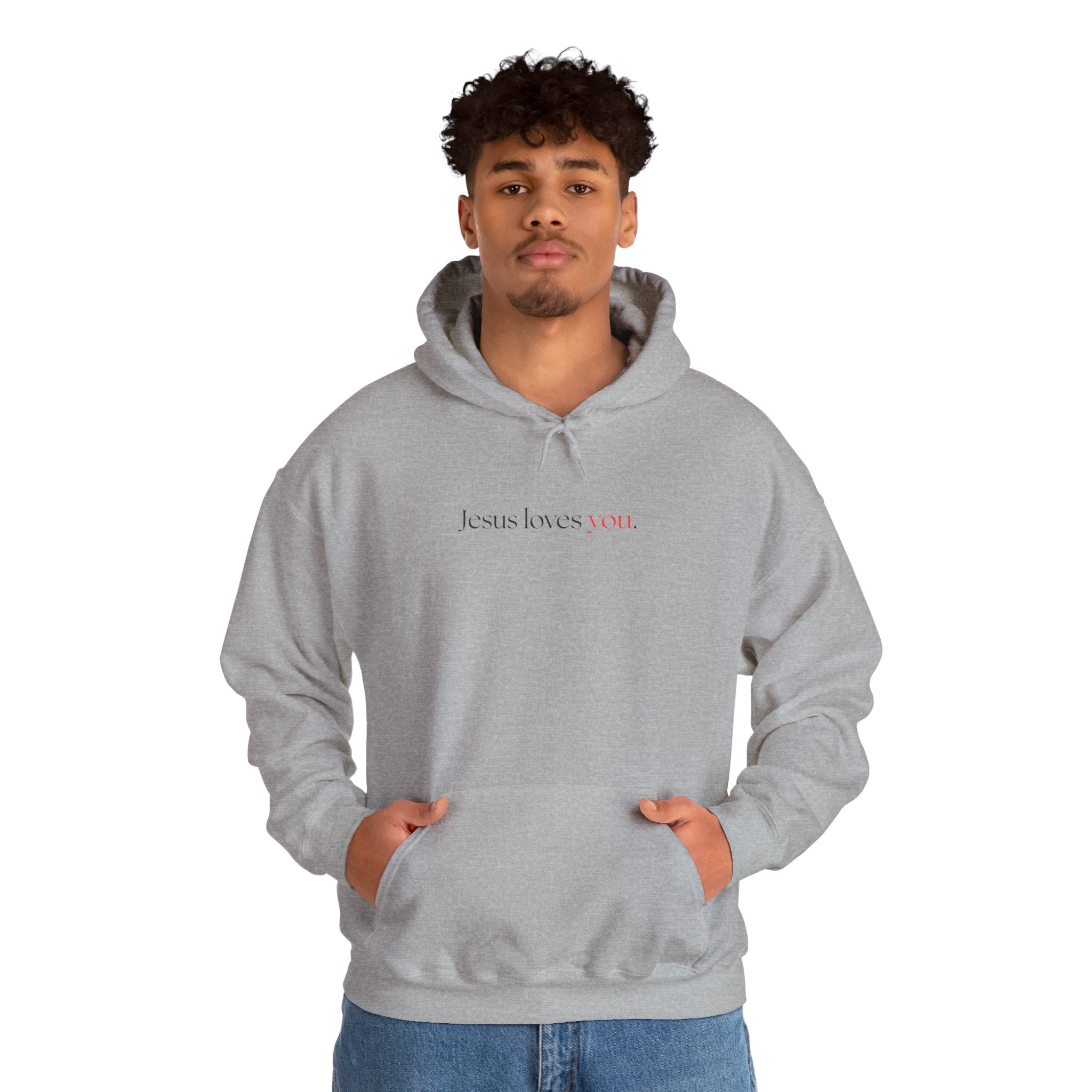 Jesus loves you - Unisex Hoodie