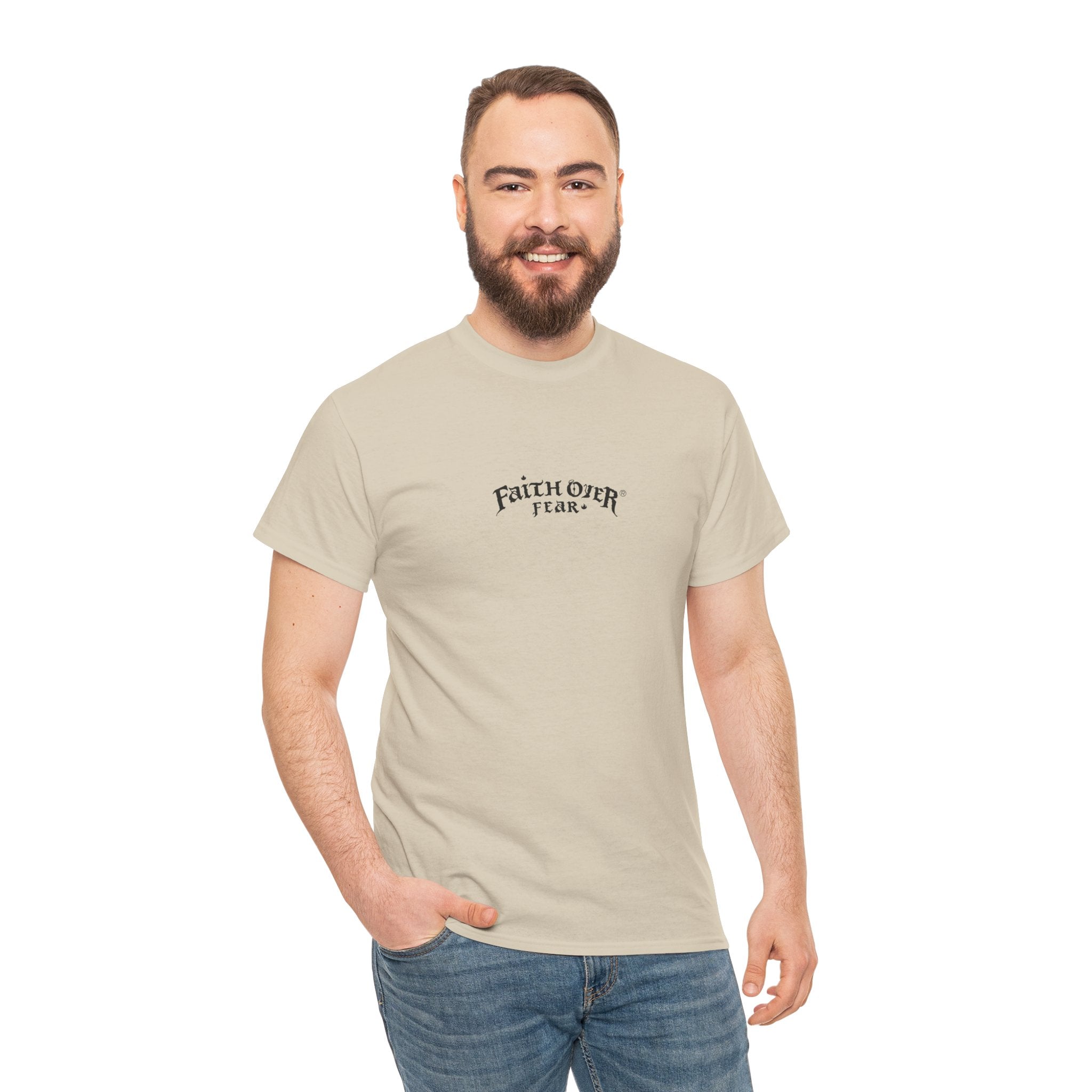 Faith Over Fear - Heavy Cotton Tee