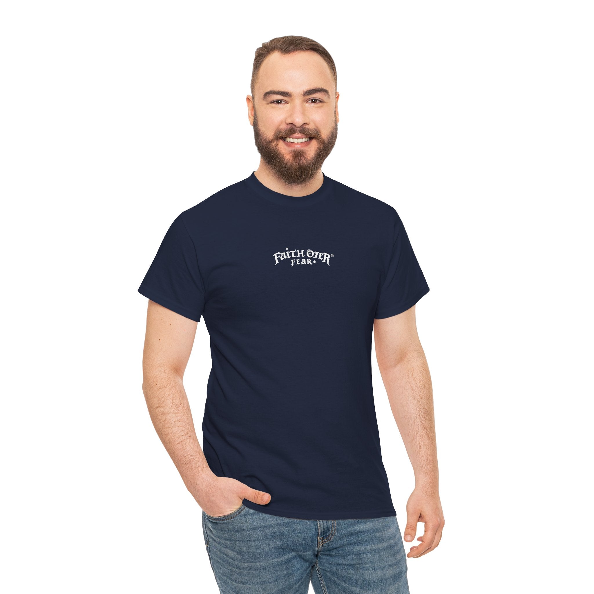 Faith Over Fear - Heavy Cotton Tee