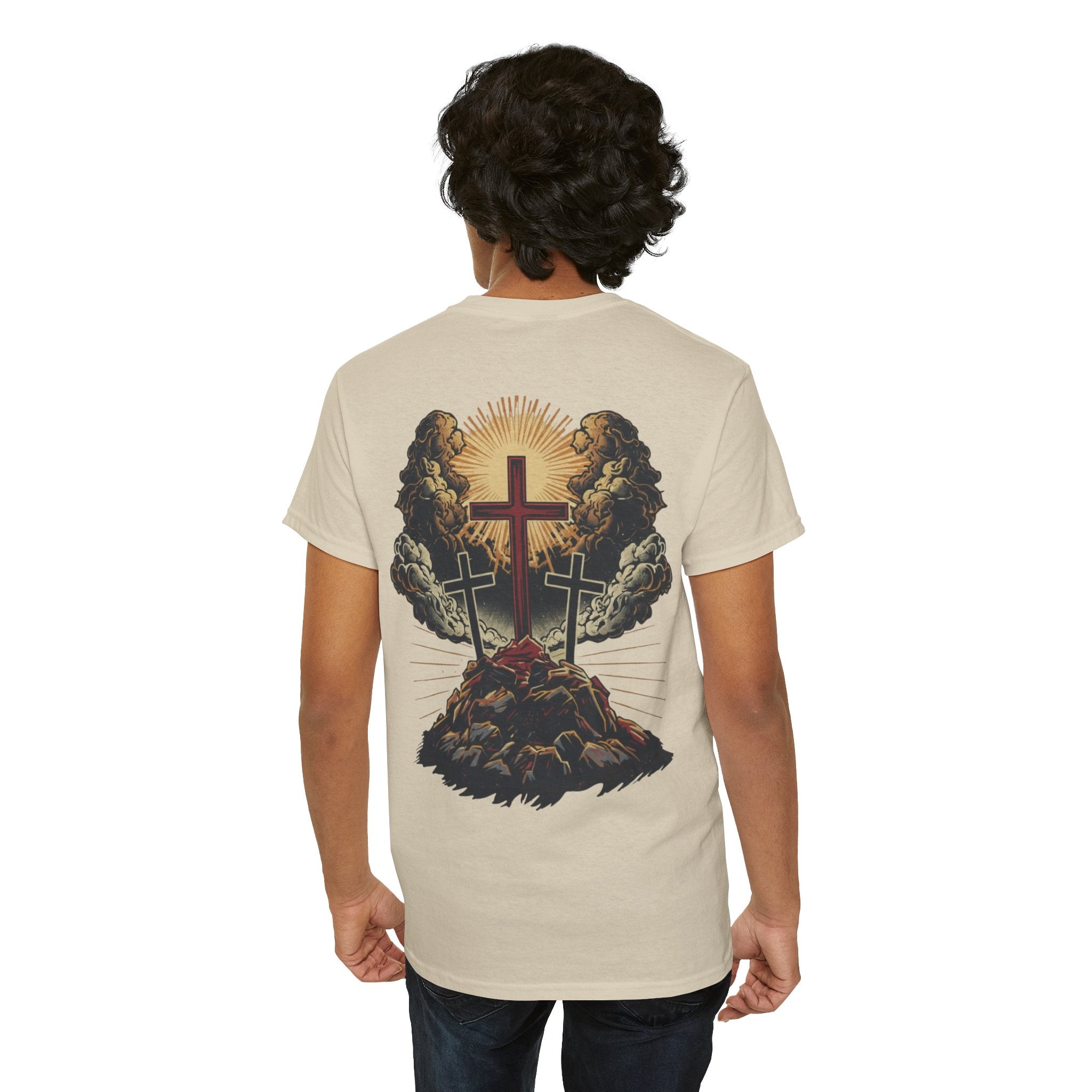 Saved by his Blood - Heavy Cotton Tee