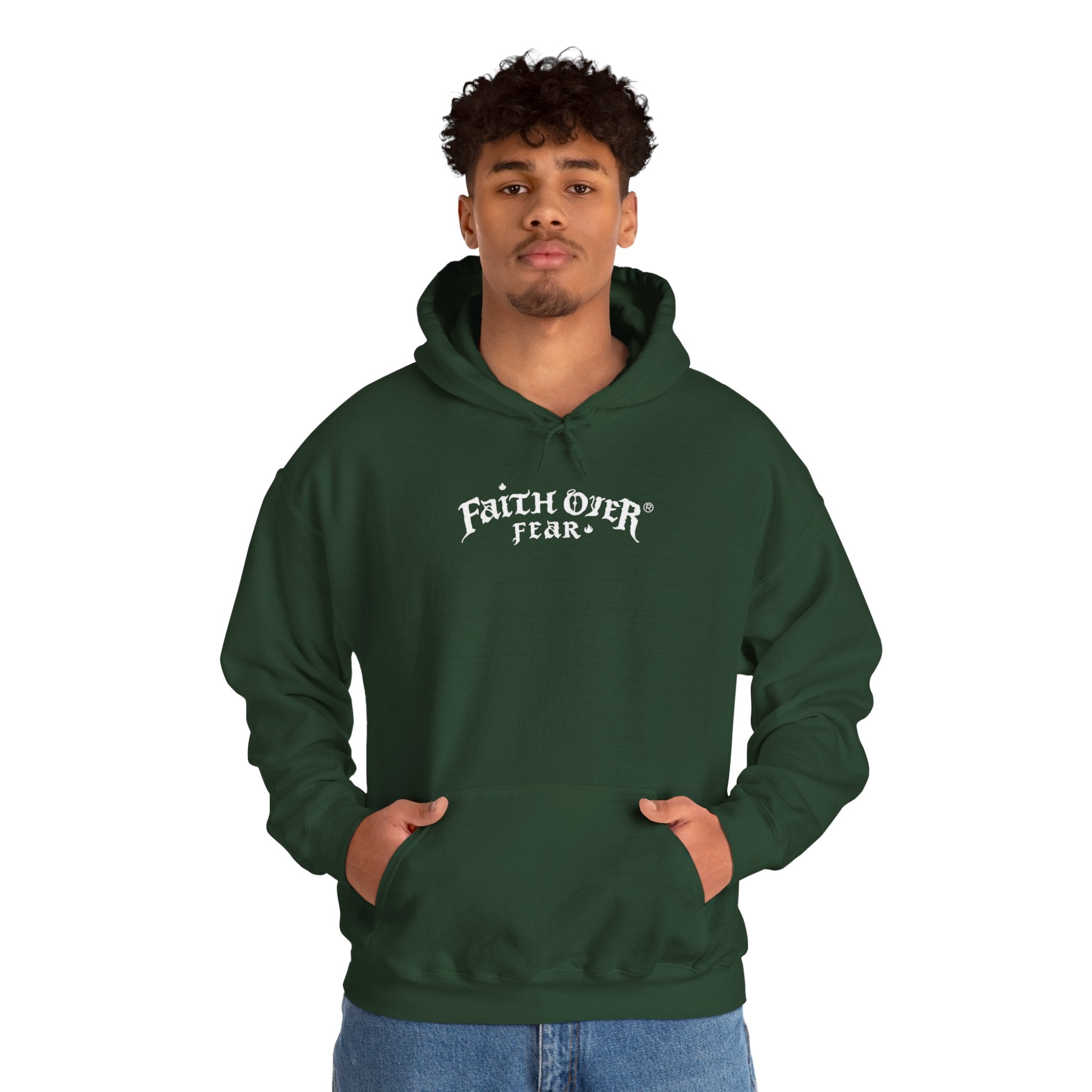 Faith Over Fear Logo - Hoodie