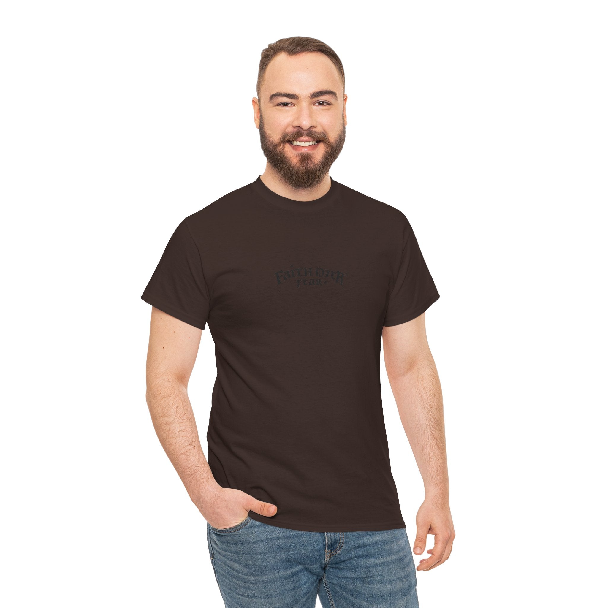 Faith Over Fear - Heavy Cotton Tee