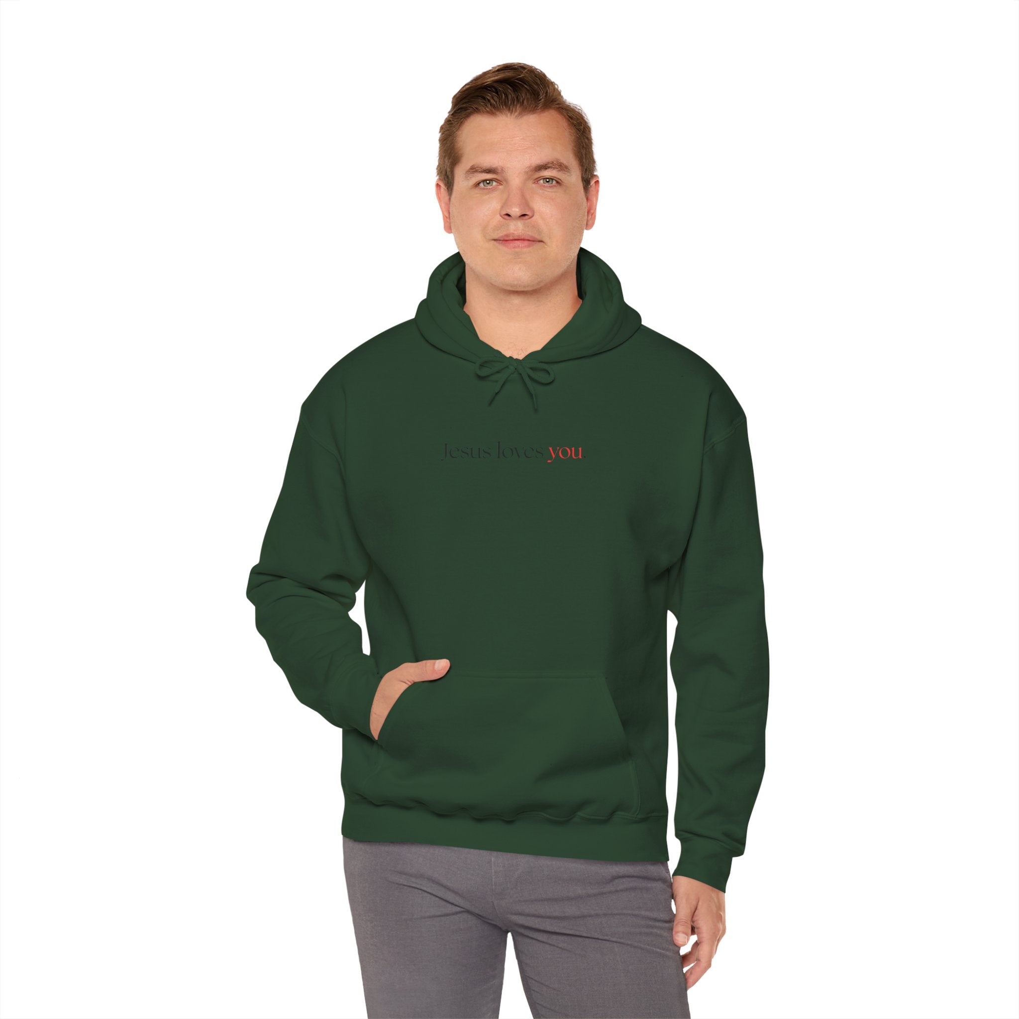 Jesus loves you - Unisex Hoodie