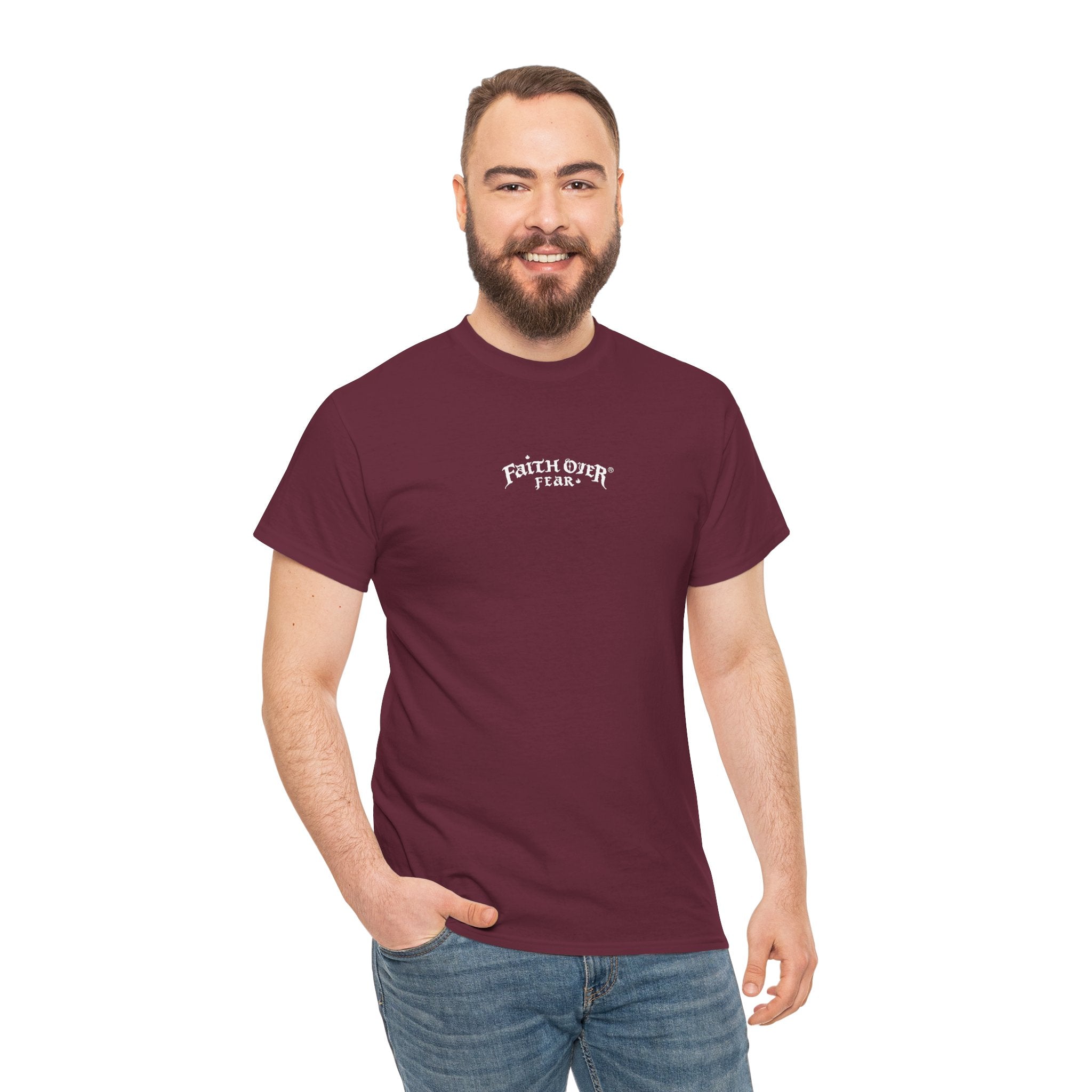 Faith Over Fear - Heavy Cotton Tee