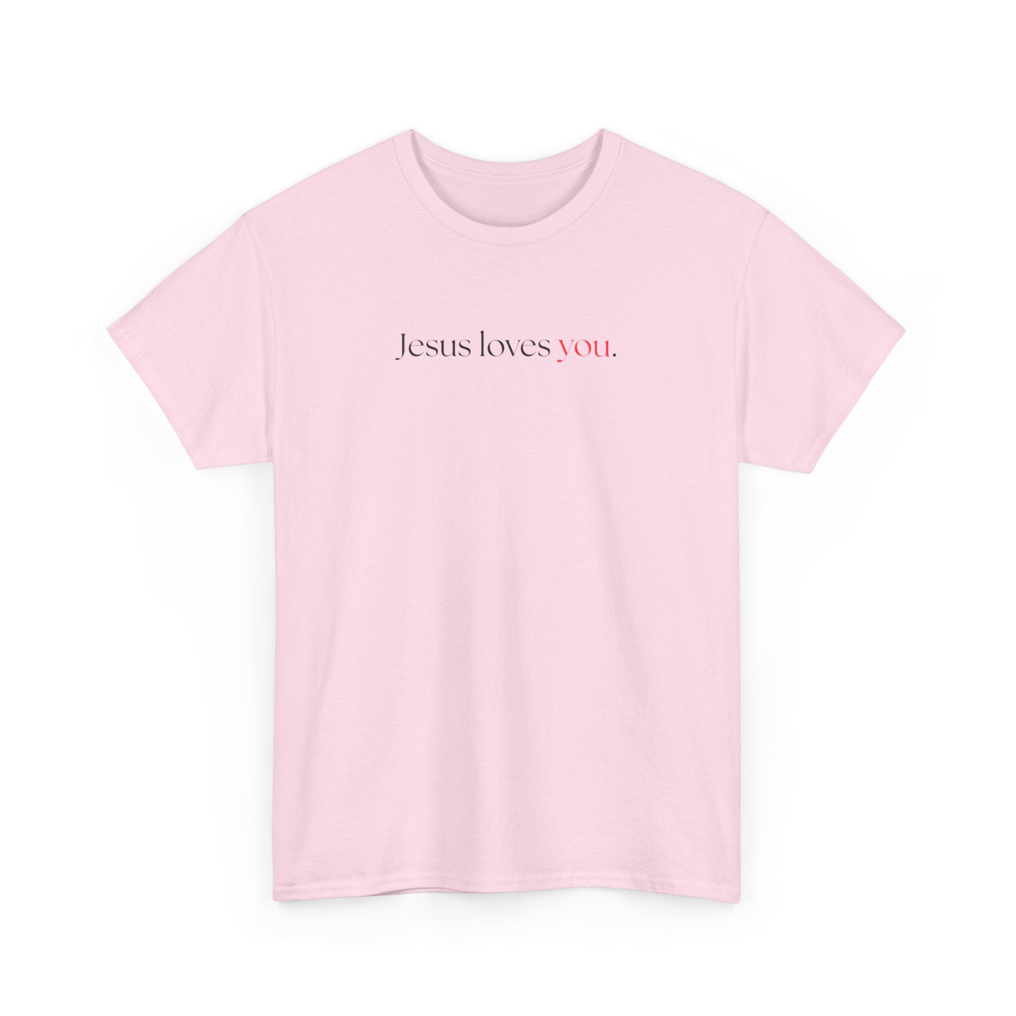Jesus loves you - Heavy Cotton Tee