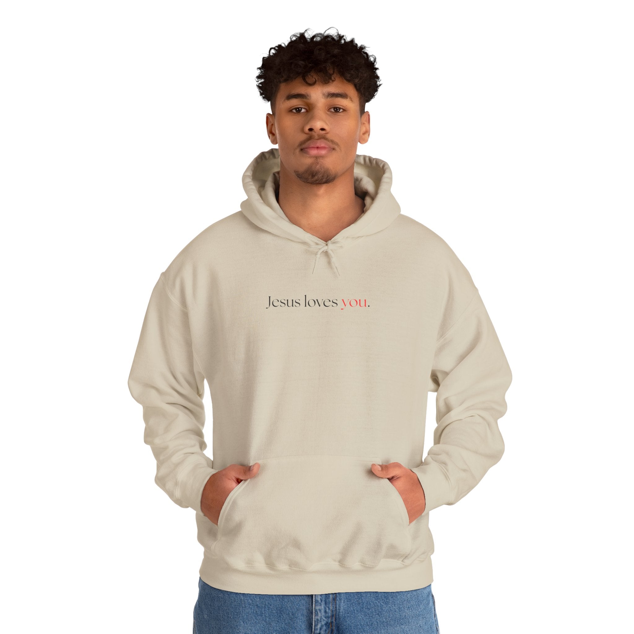 Jesus loves you - Unisex Hoodie