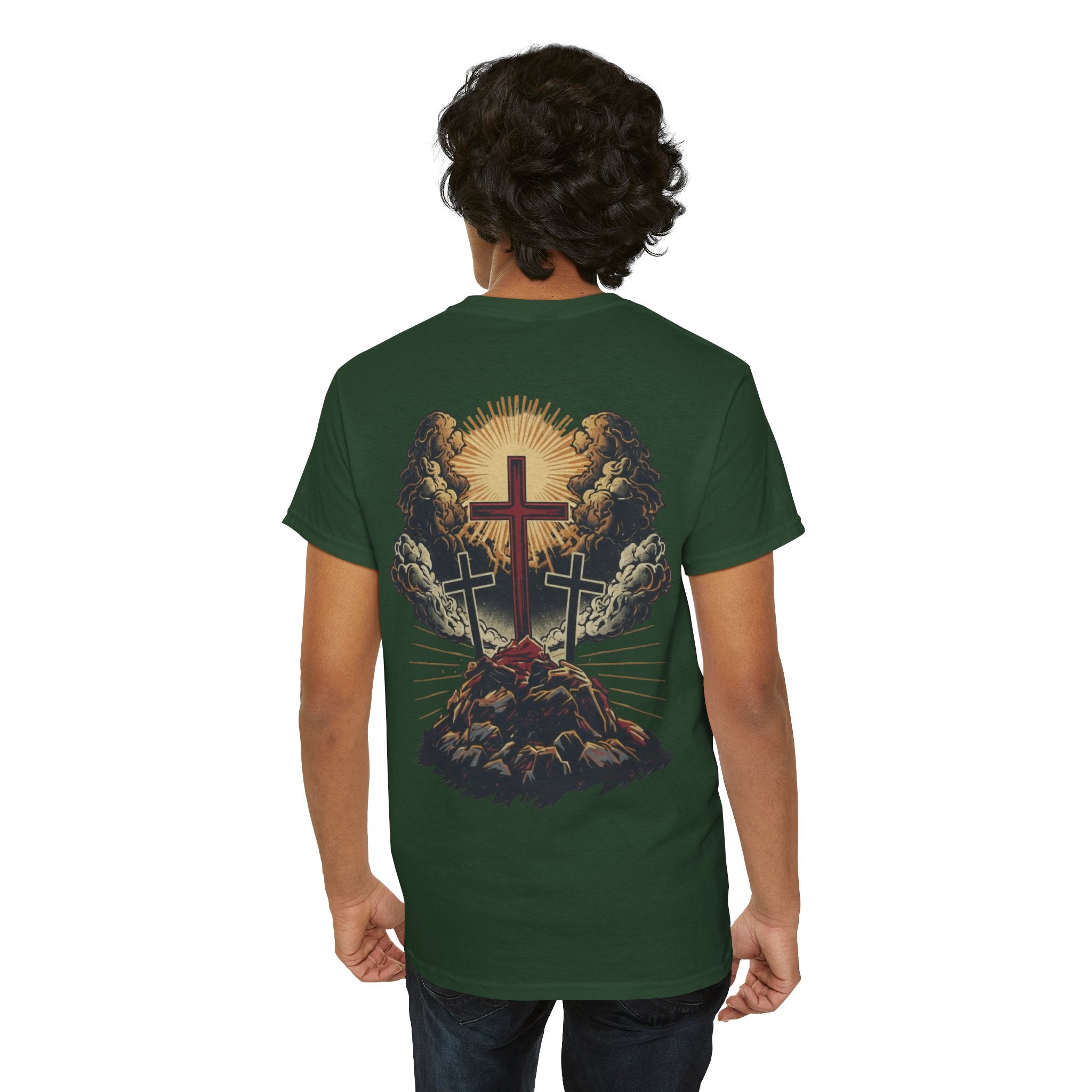 Saved by his Blood - Heavy Cotton Tee