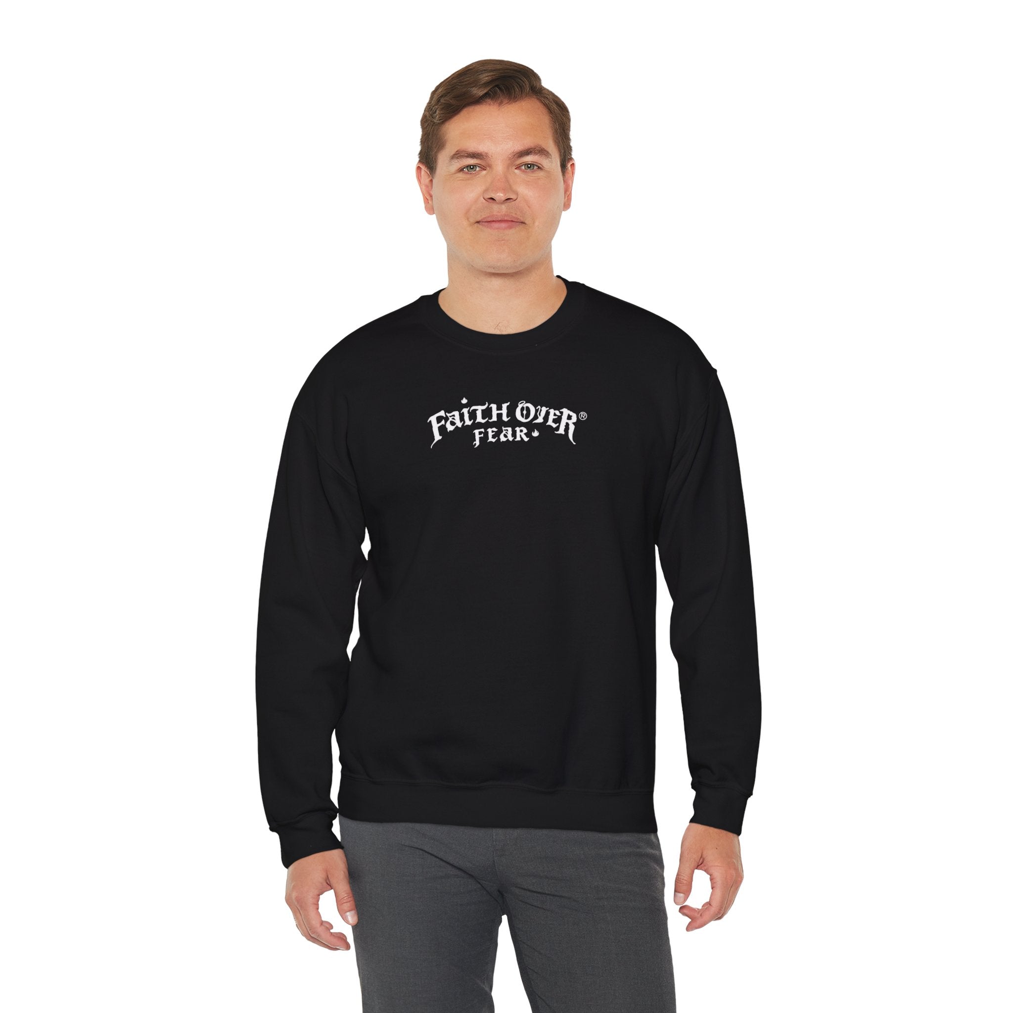 Faith Over Fear Logo - Unisex Sweatshirt