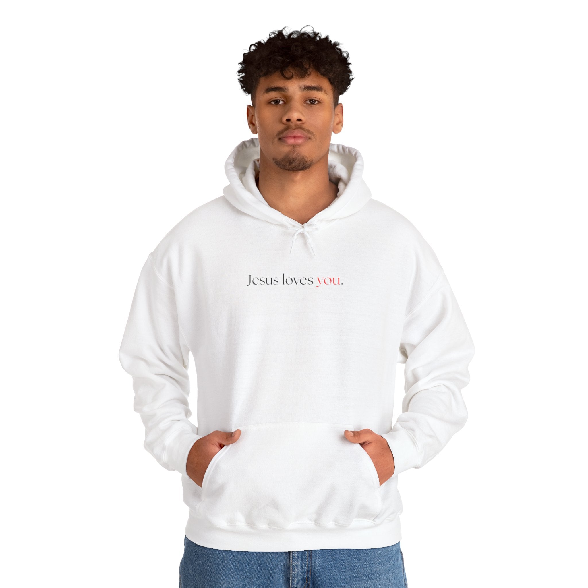 Jesus loves you - Unisex Hoodie