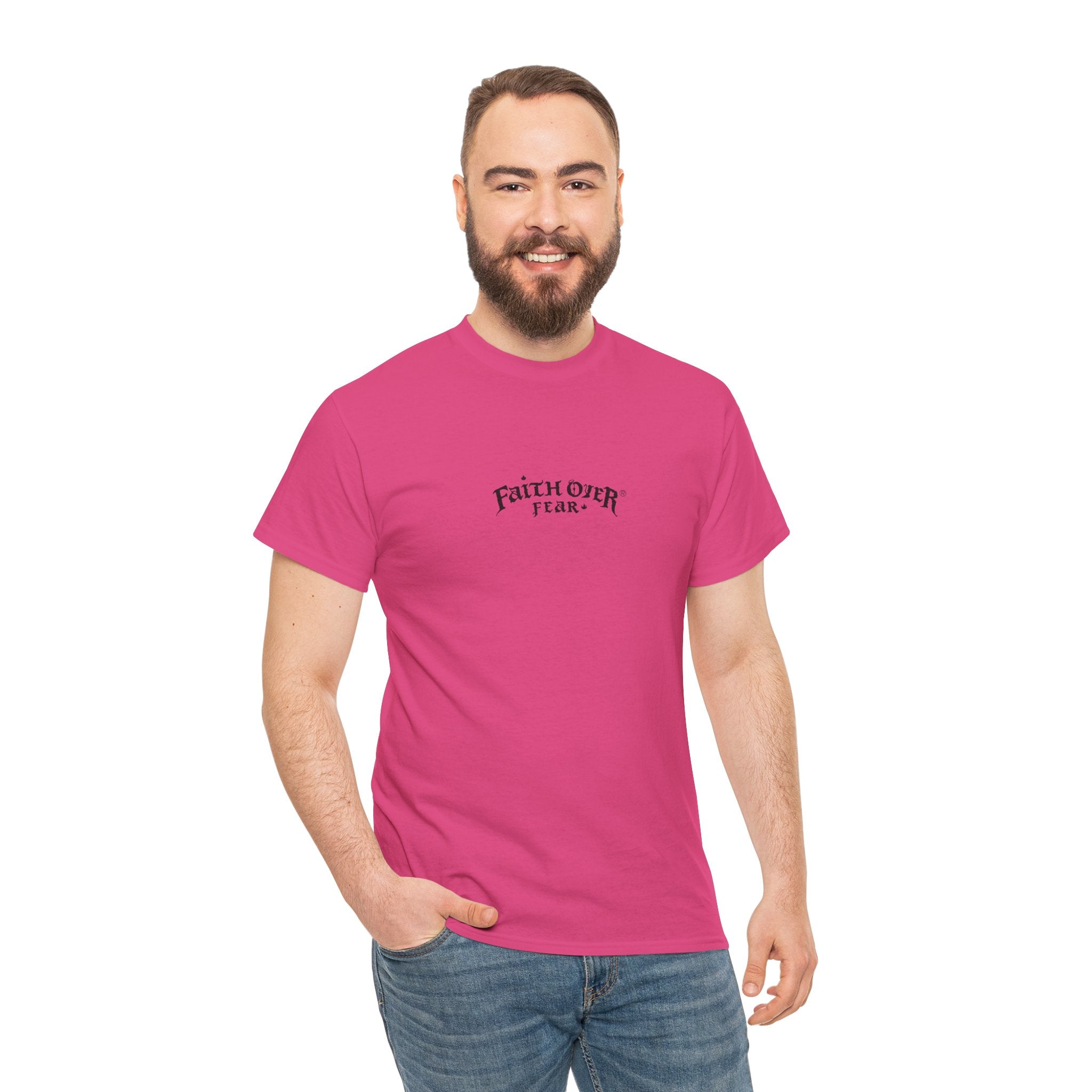 Faith Over Fear - Heavy Cotton Tee