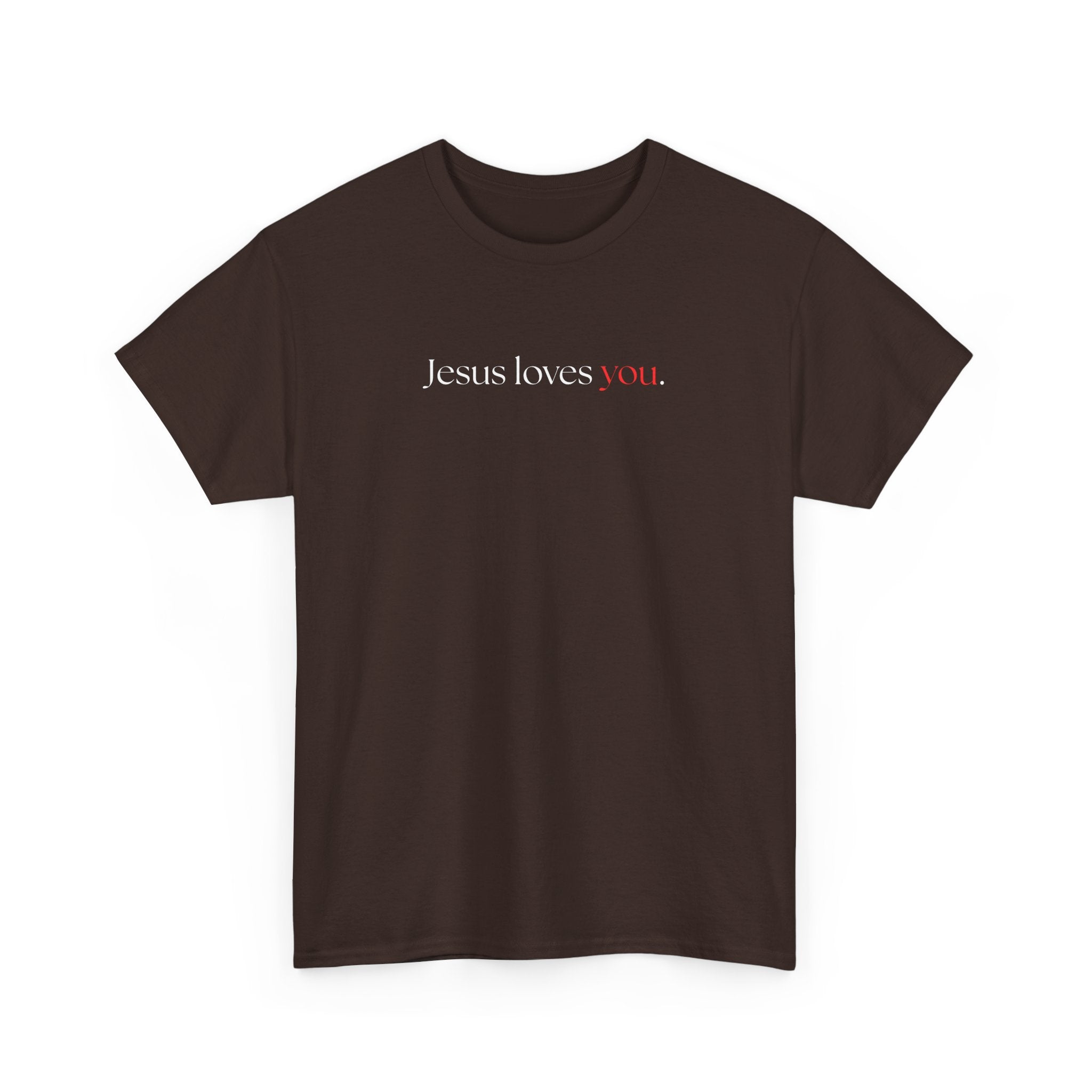 Jesus loves you - Heavy Cotton Tee