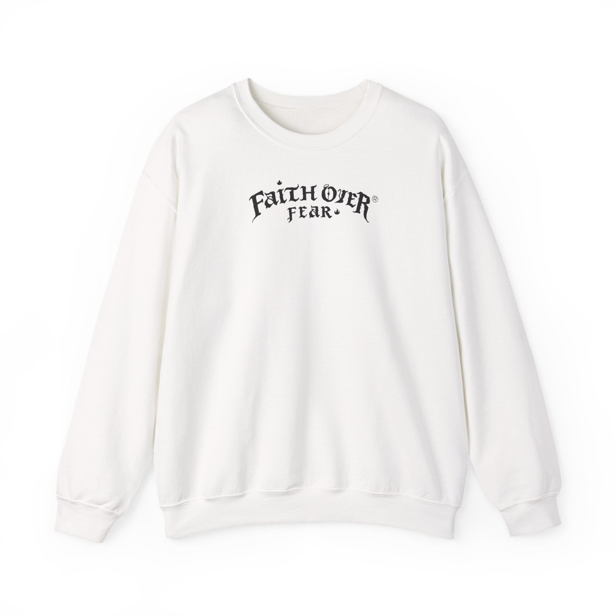 Faith Over Fear Logo - Unisex Sweatshirt