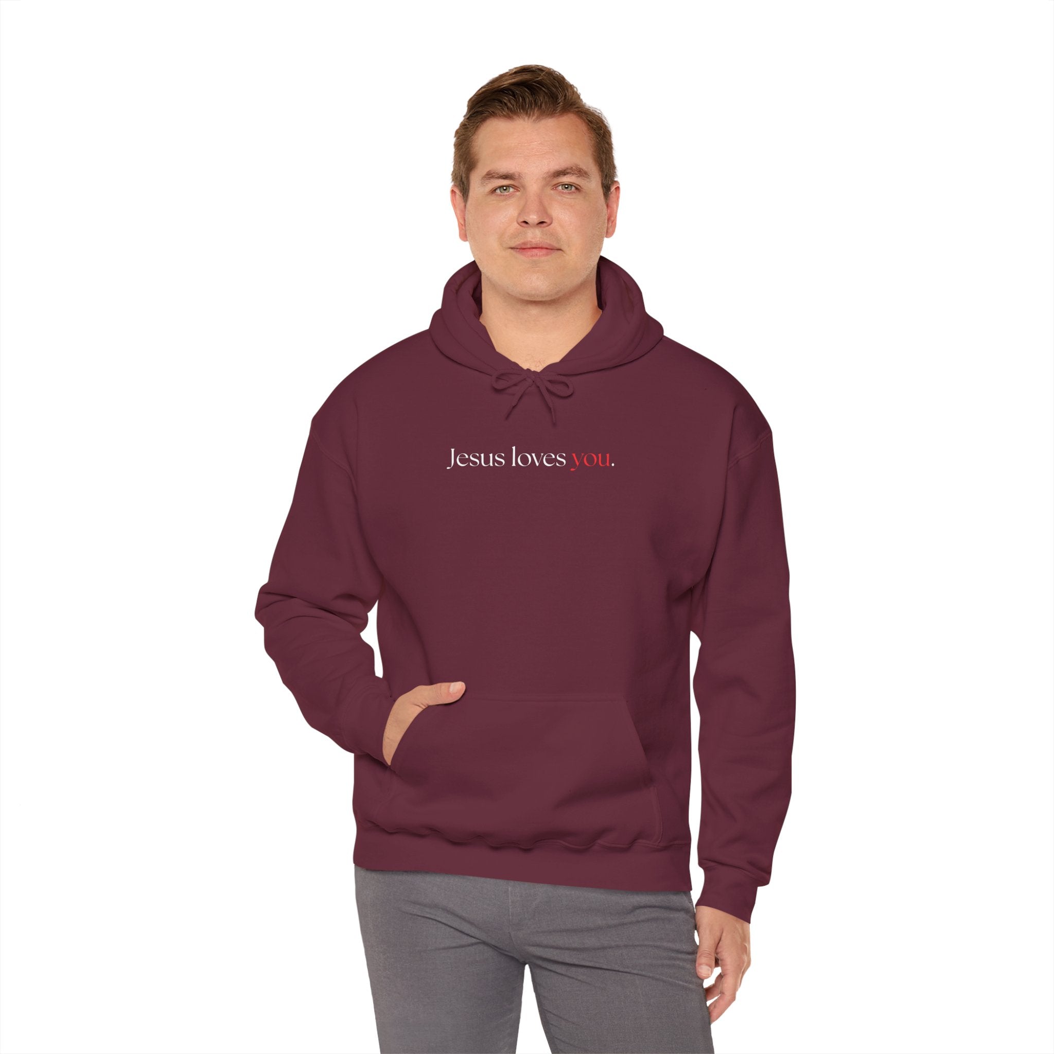Jesus loves you - Unisex Hoodie