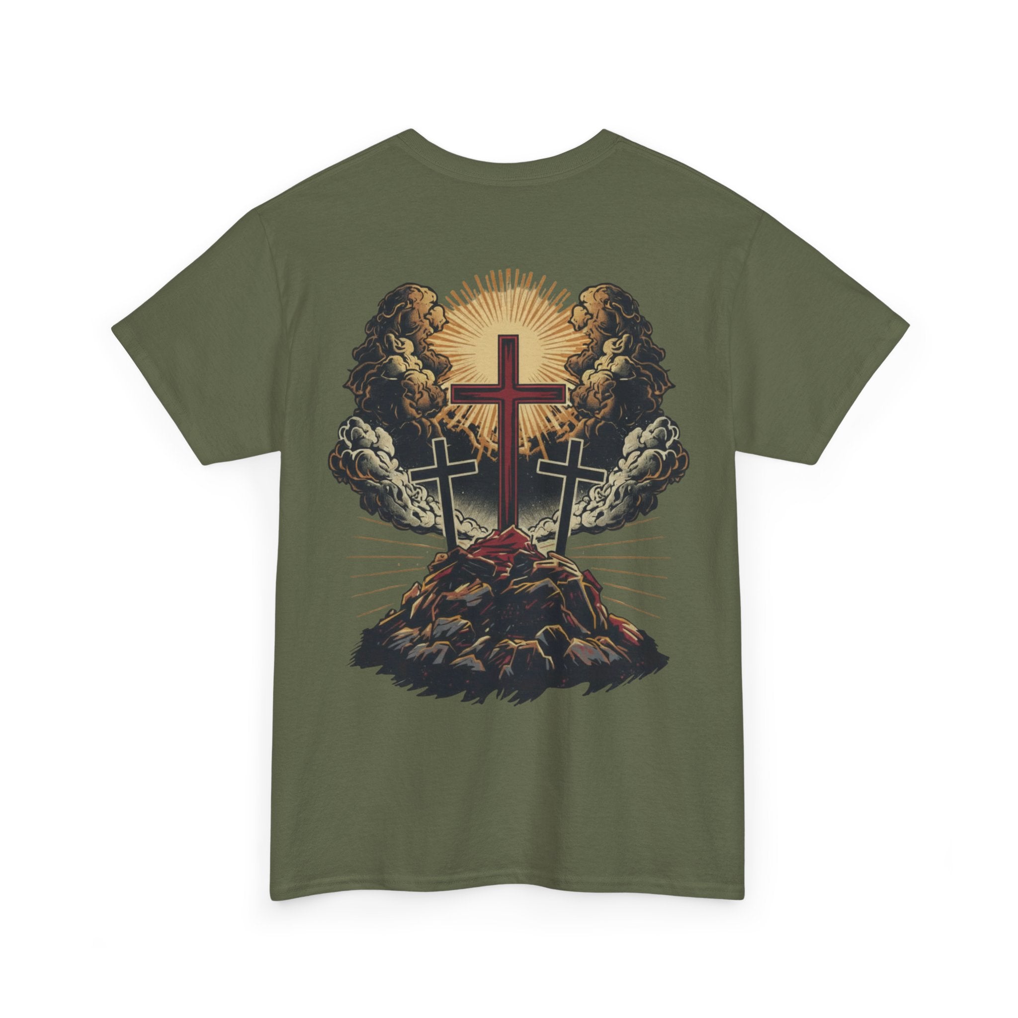 Saved by his Blood - Heavy Cotton Tee