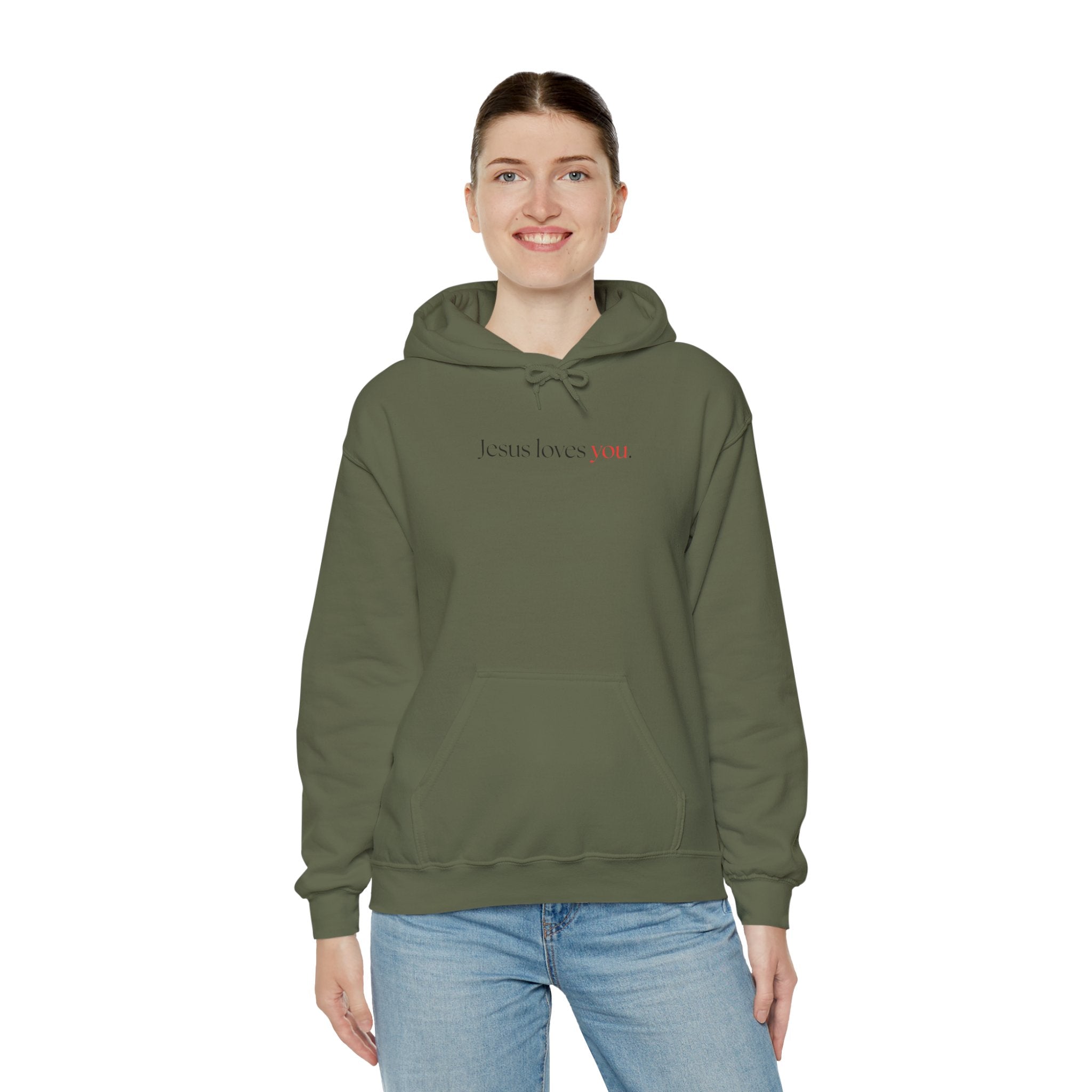 Jesus loves you - Unisex Hoodie