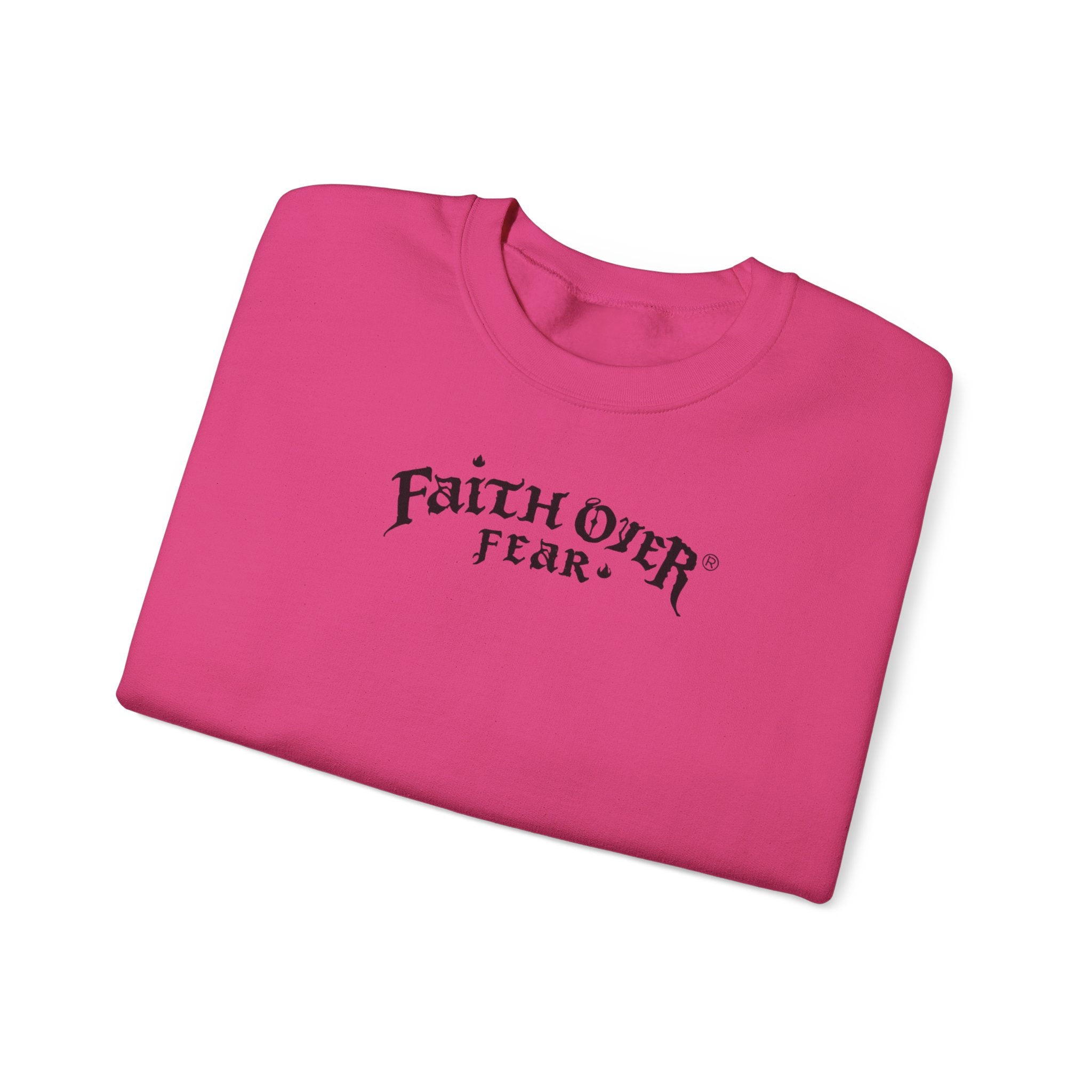 Faith Over Fear Logo - Unisex Sweatshirt