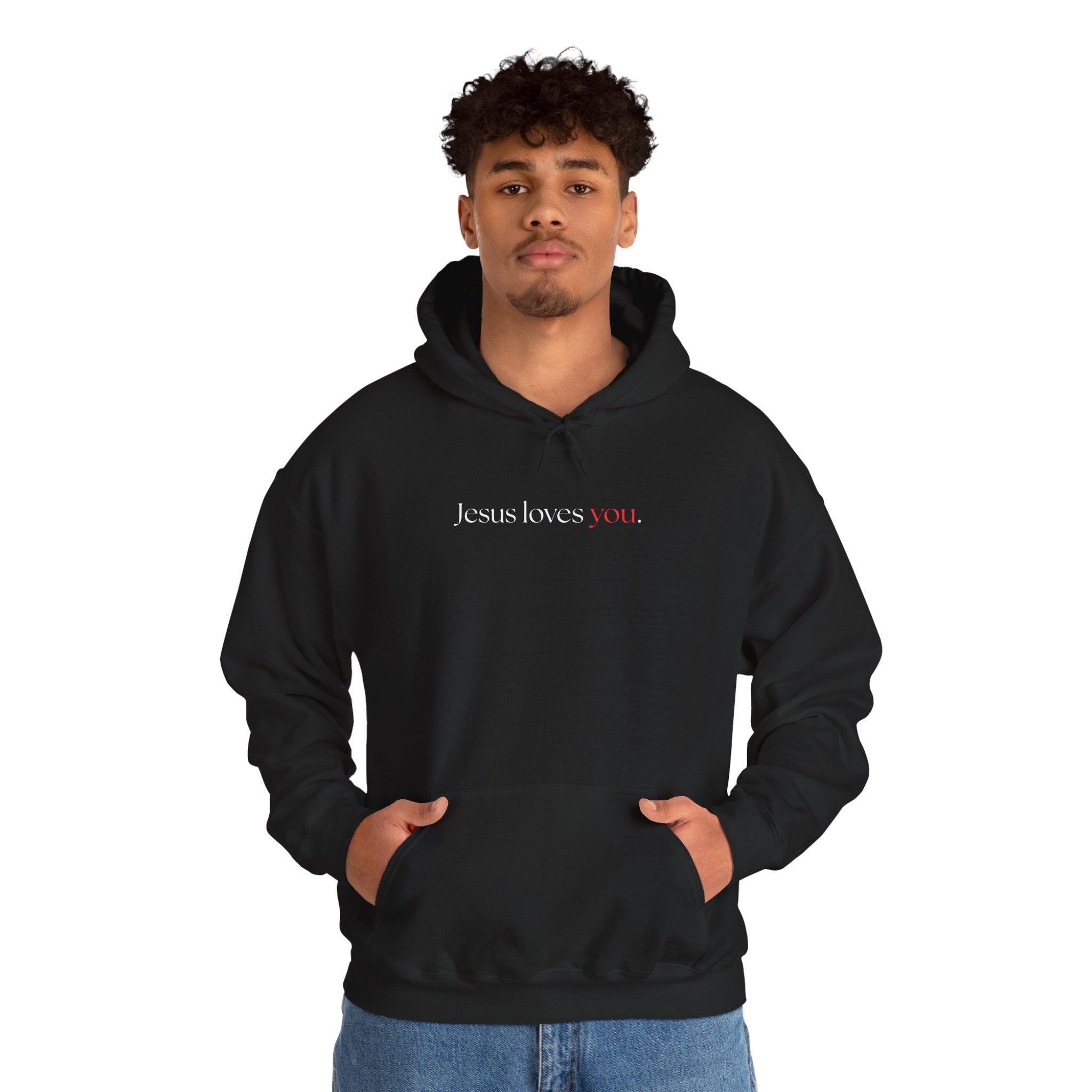Jesus loves you - Unisex Hoodie