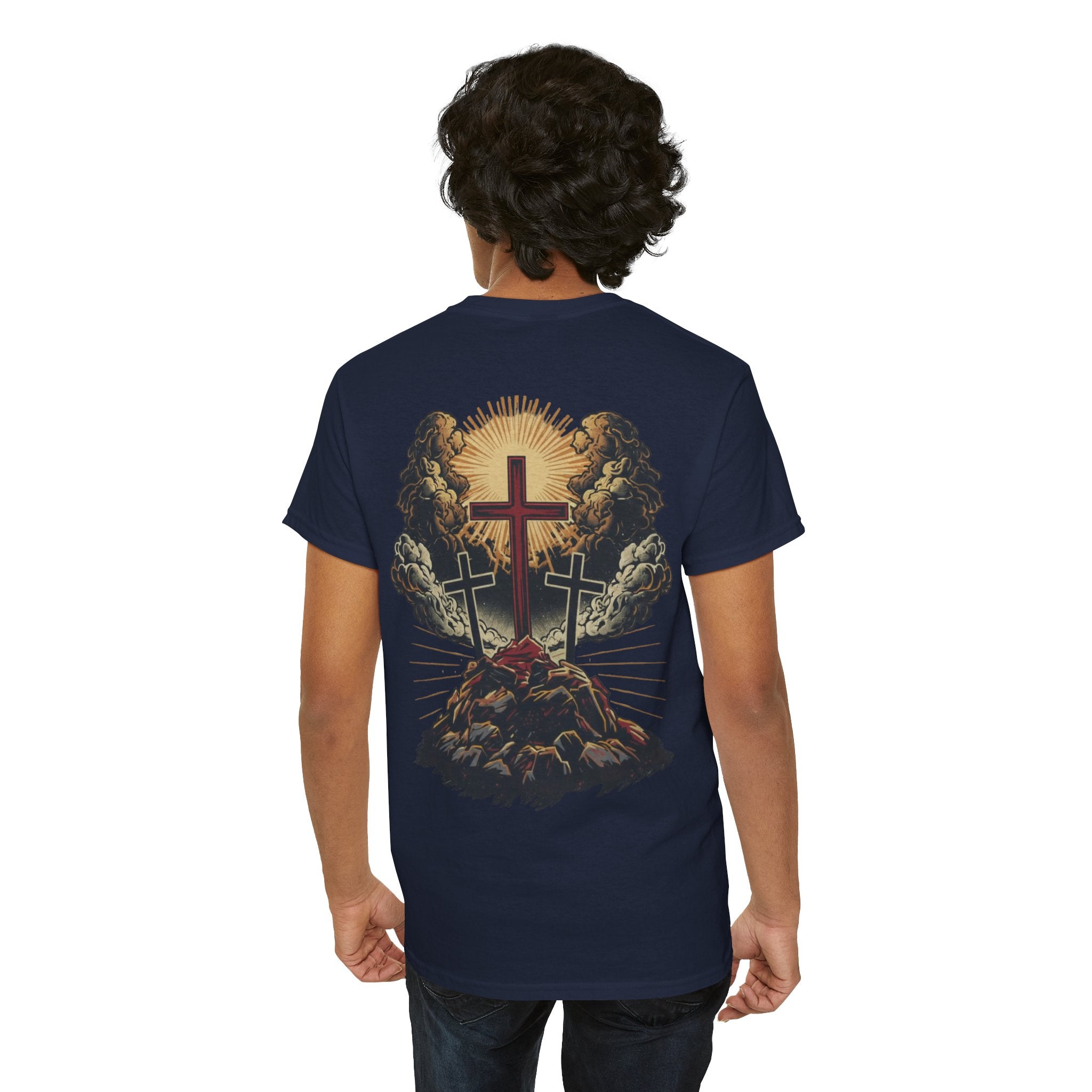 Saved by his Blood - Heavy Cotton Tee