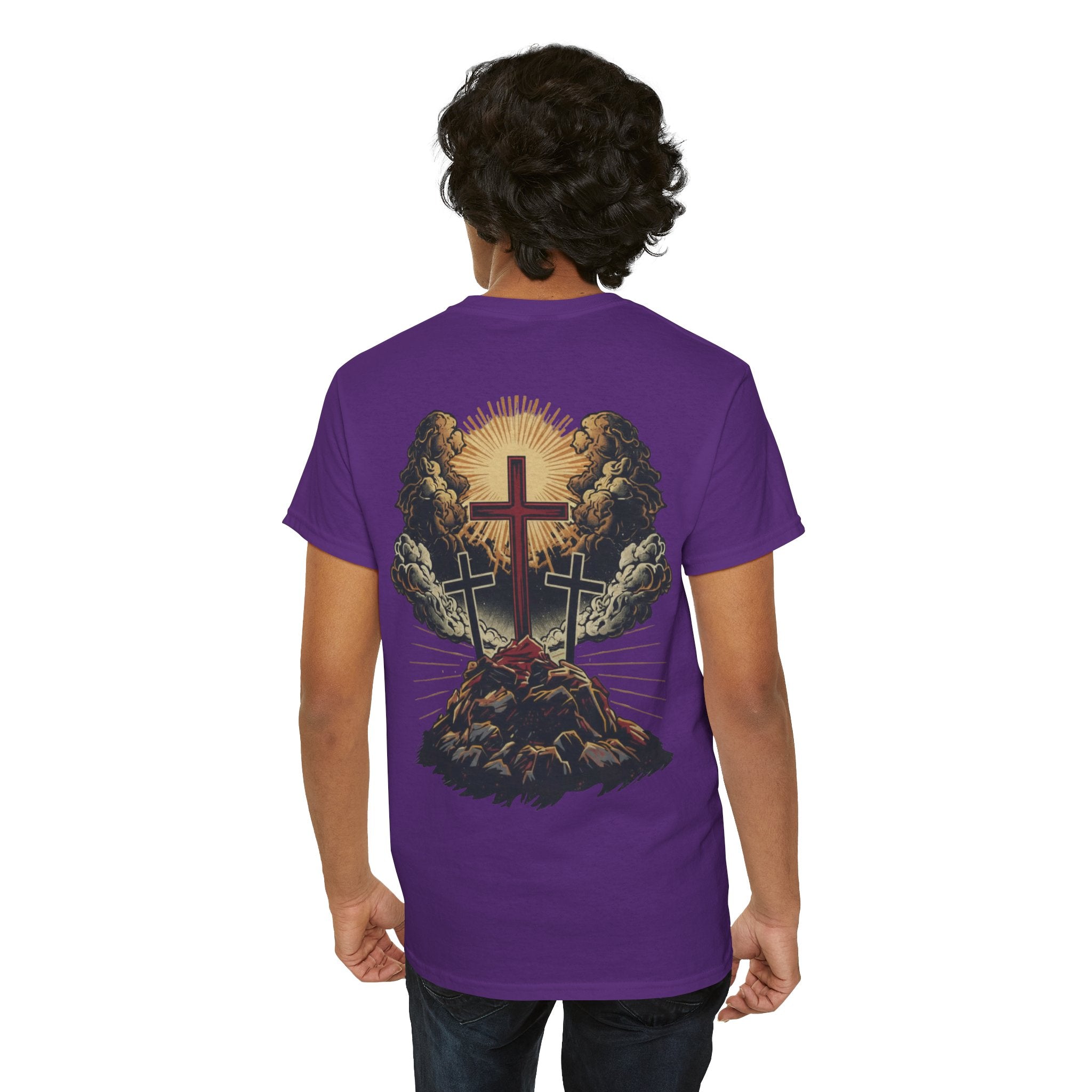 Saved by his Blood - Heavy Cotton Tee