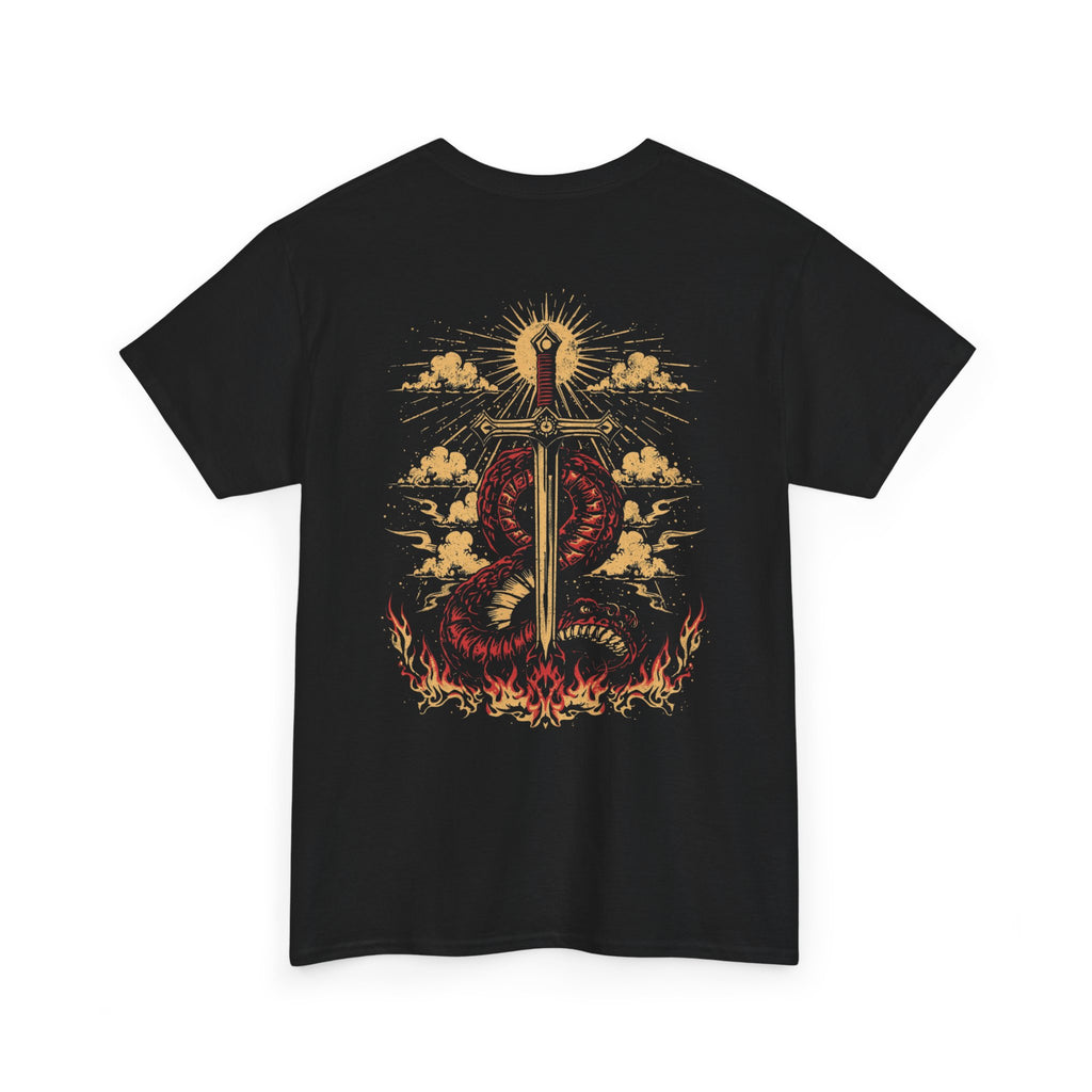 Sword and Snake - Unisex Cotton Tee