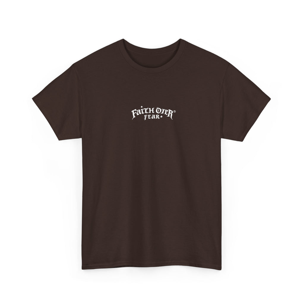 Mount Calvary Unisex Heavy Cotton Tee, Inspirational T-Shirt, Christian Apparel, Religious Gift, Everyday Wear