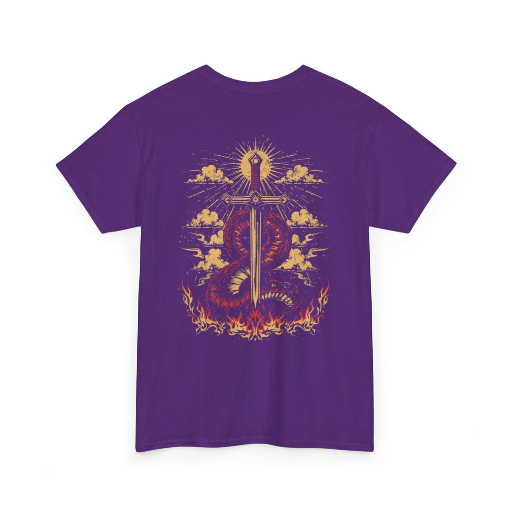 Sword and Snake - Unisex Cotton Tee