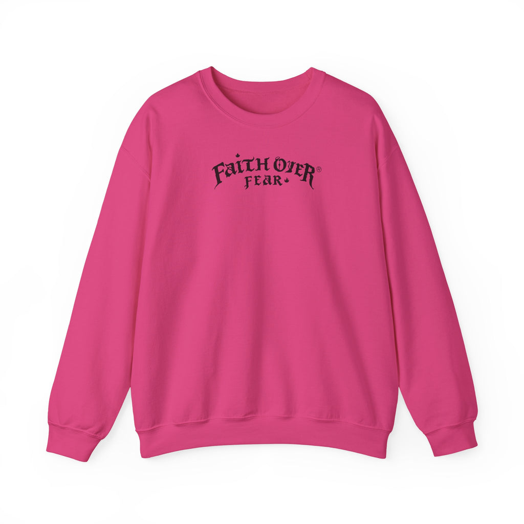 Faith Over Fear Logo - Unisex Sweatshirt