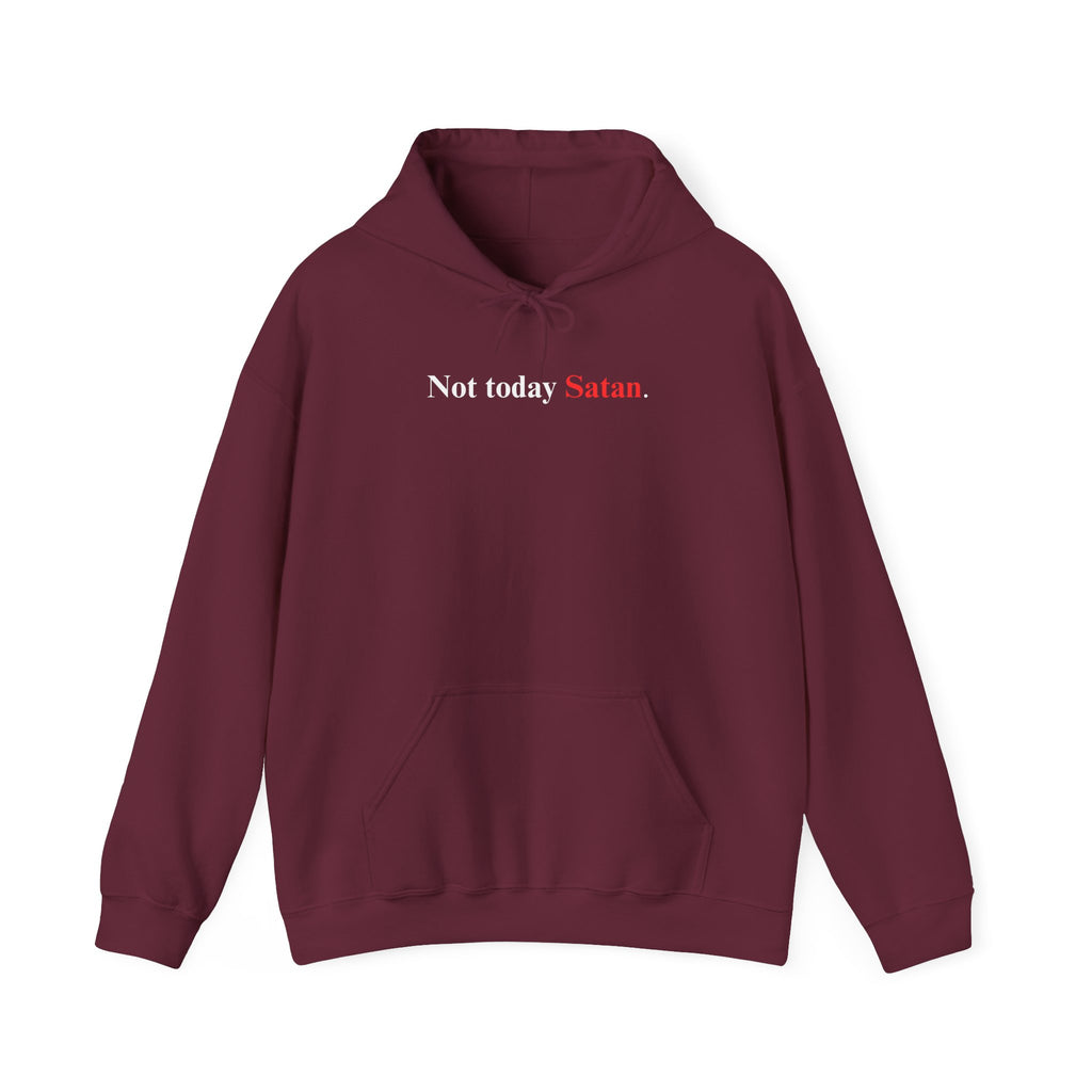 Not Today Satan - Hoodie