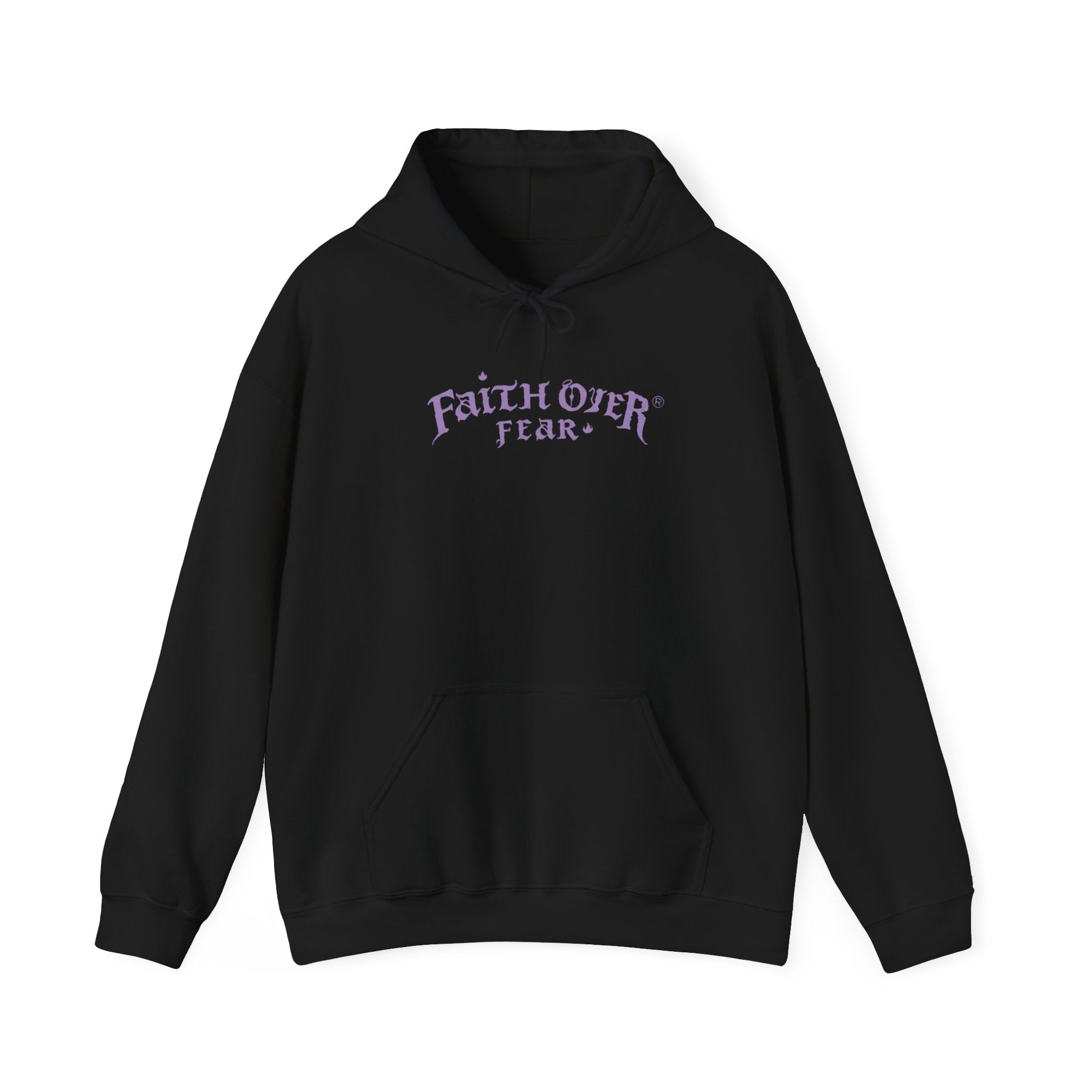 U.S. Faith Over Fear Logo (Lavendel) – Hoodie