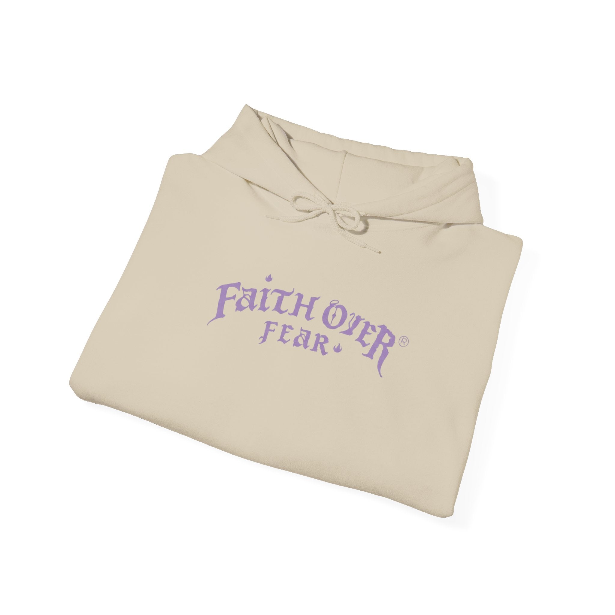U.S. Faith Over Fear Logo (Lavendel) – Hoodie