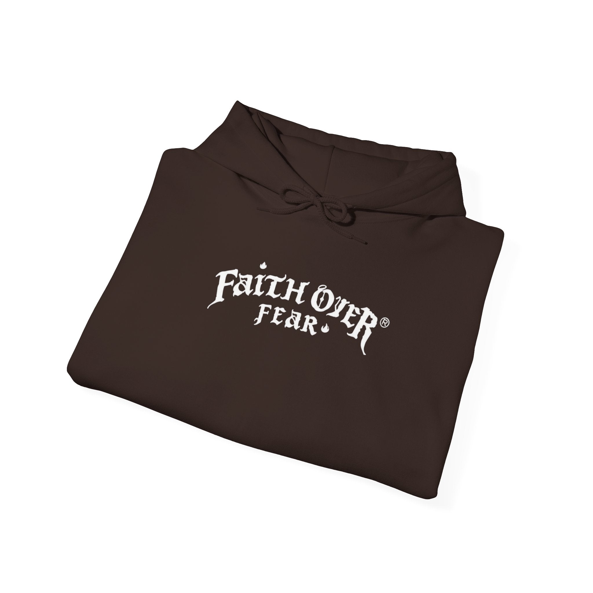 Faith Over Fear (White) - Unisex Hoodie