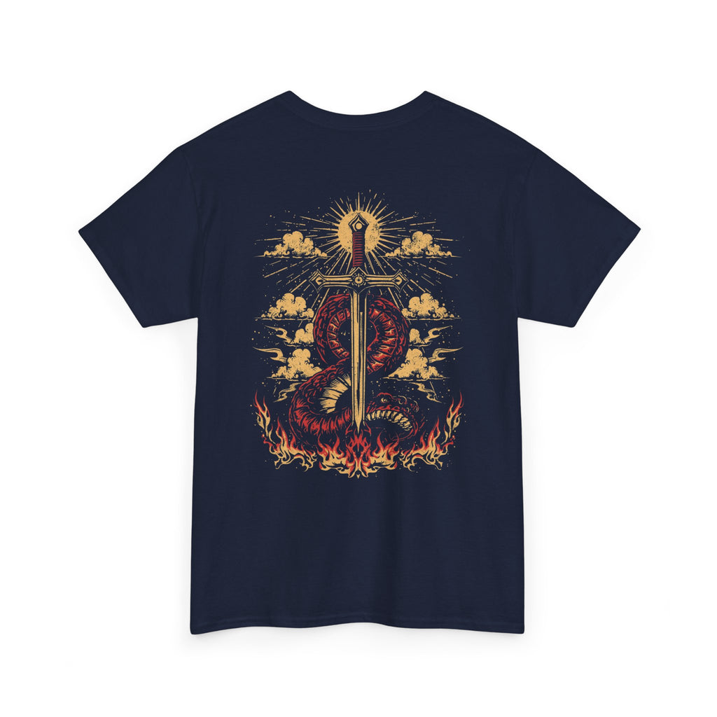 Sword and Snake - Unisex Cotton Tee